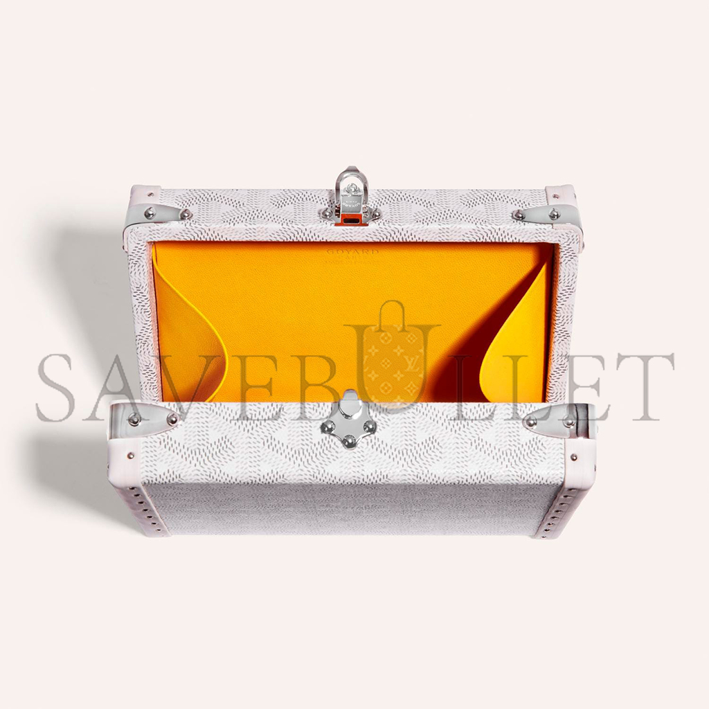 GOYARD MINAUDIÈRE TRUNK BAG MINA08PMLTY50CL50P (17*11.5*5.5cm) GOYARD MINAUDIÈRE TRUNK BAG MINA08PMLTY50CL50P (17*11.5*5.5cm)