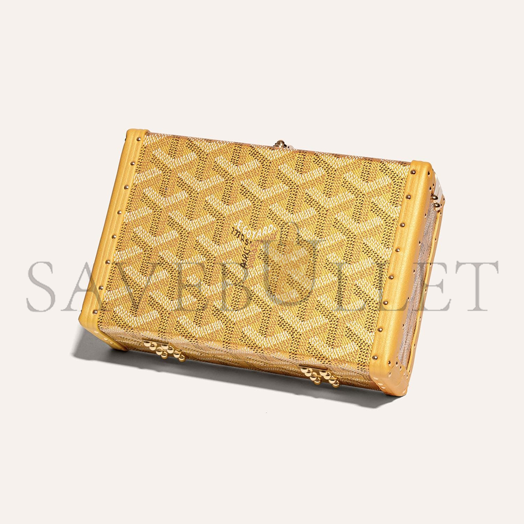 GOYARD MINAUDIÈRE TRUNK BAG MINA55PMLTY60CL60O (17*11.5*5.5cm) GOYARD MINAUDIÈRE TRUNK BAG MINA55PMLTY60CL60O (17*11.5*5.5cm)