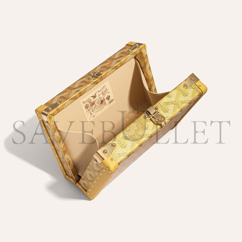 GOYARD MINAUDIÈRE TRUNK BAG MINA55PMLTY60CL60O (17*11.5*5.5cm) GOYARD MINAUDIÈRE TRUNK BAG MINA55PMLTY60CL60O (17*11.5*5.5cm)