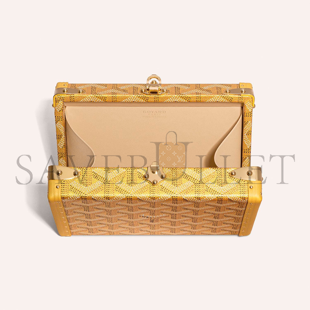 GOYARD MINAUDIÈRE TRUNK BAG MINA55PMLTY60CL60O (17*11.5*5.5cm) GOYARD MINAUDIÈRE TRUNK BAG MINA55PMLTY60CL60O (17*11.5*5.5cm)