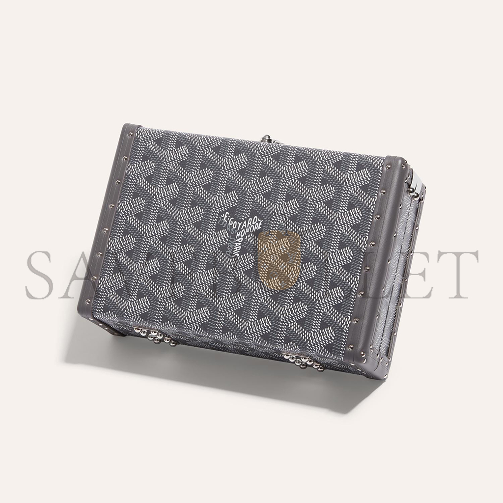 GOYARD MINAUDIÈRE TRUNK BAG MINA08PMLTY51CL51P (17*11.5*5.5cm) GOYARD MINAUDIÈRE TRUNK BAG MINA08PMLTY51CL51P (17*11.5*5.5cm)