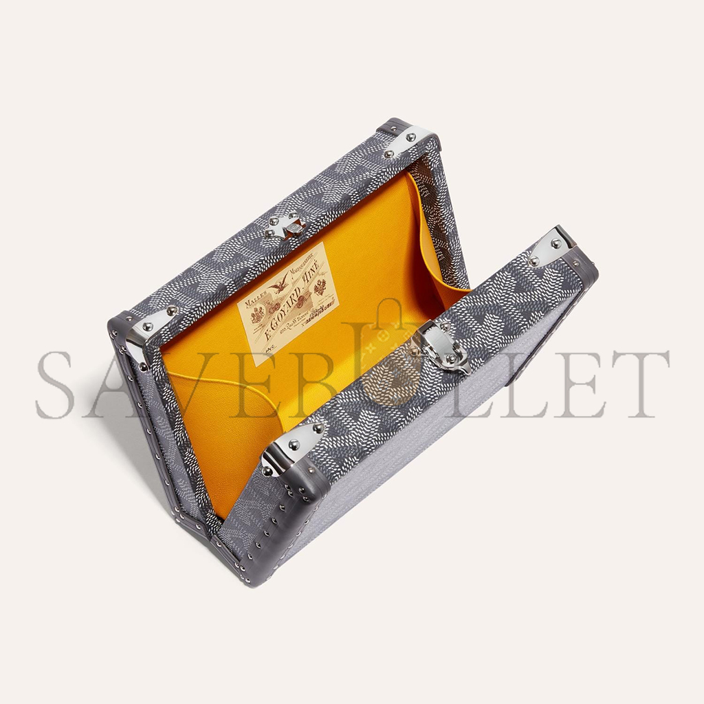 GOYARD MINAUDIÈRE TRUNK BAG MINA08PMLTY51CL51P (17*11.5*5.5cm) GOYARD MINAUDIÈRE TRUNK BAG MINA08PMLTY51CL51P (17*11.5*5.5cm)