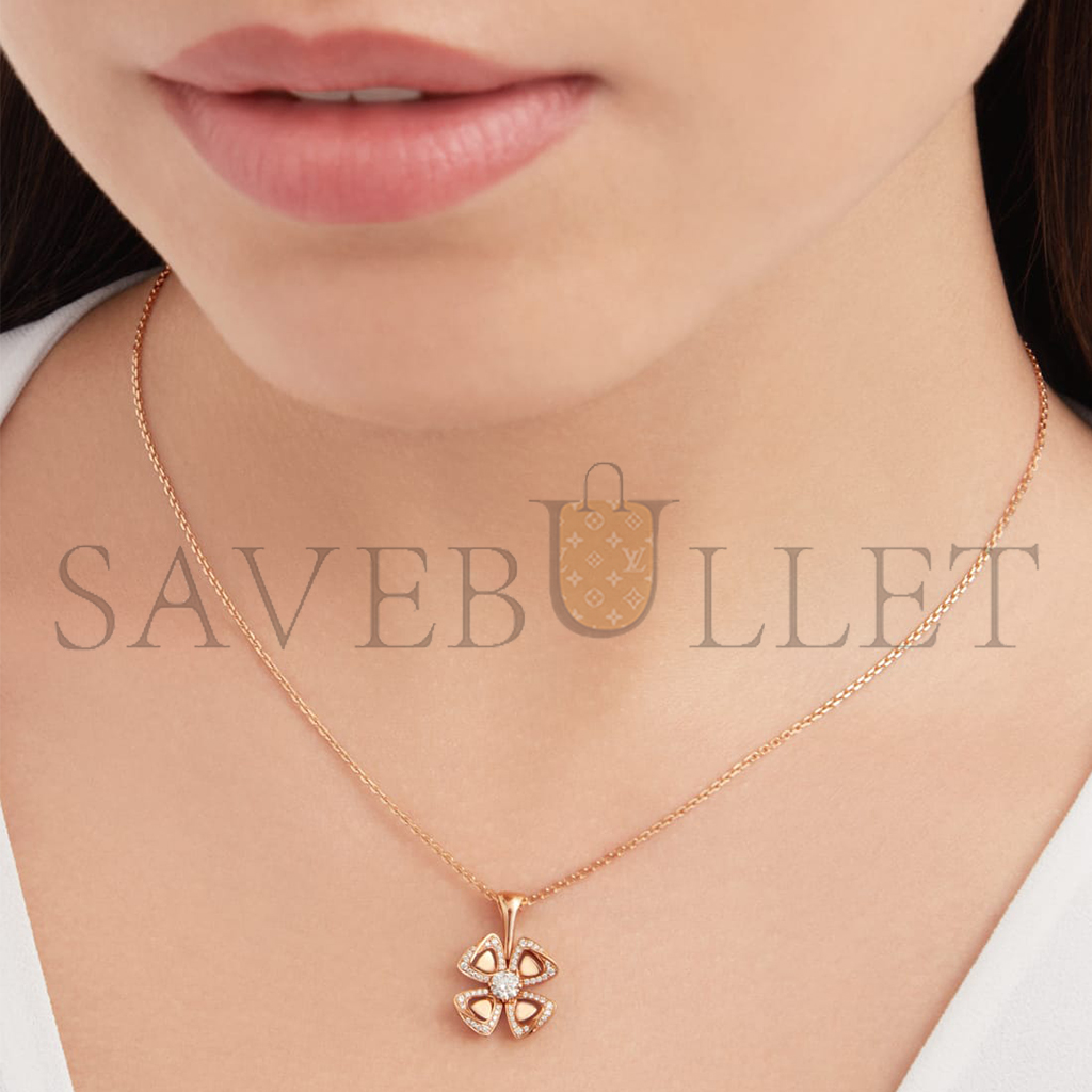 BVLGARI FIOREVER NECKLACE BVLGARI FIOREVER NECKLACE