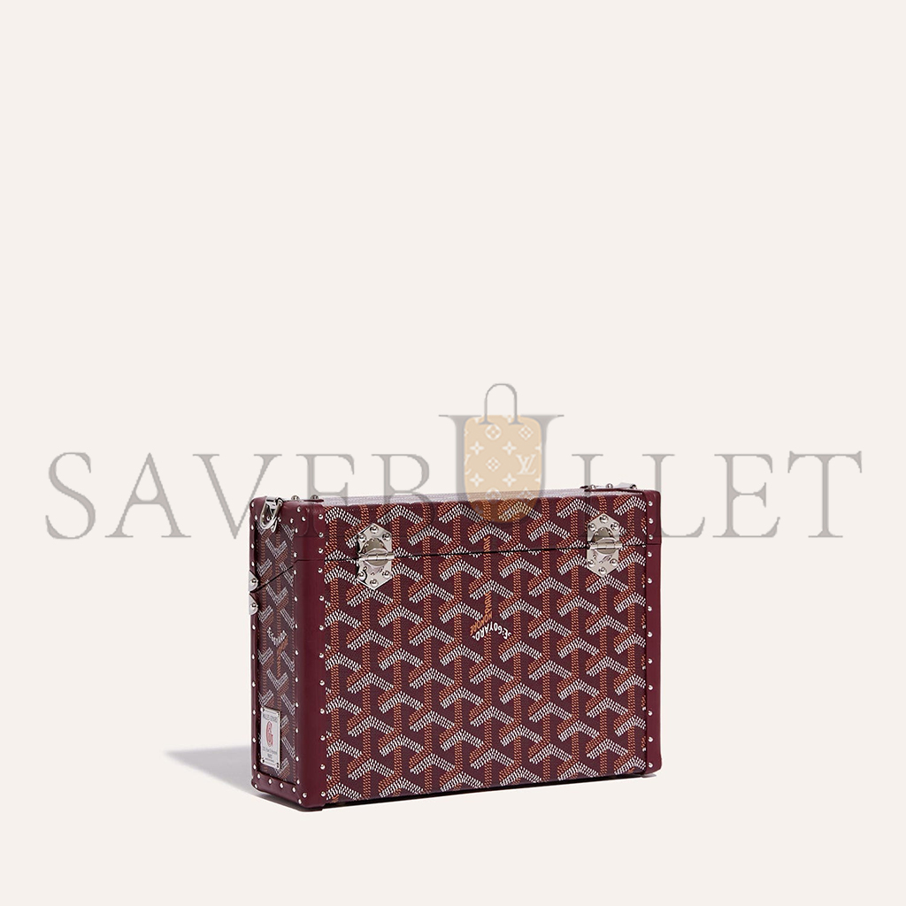 GOYARD CASSETTE TRUNK BAG CASSETPMLTY33CL33P (21*15*6.5cm) GOYARD CASSETTE TRUNK BAG CASSETPMLTY33CL33P (21*15*6.5cm)