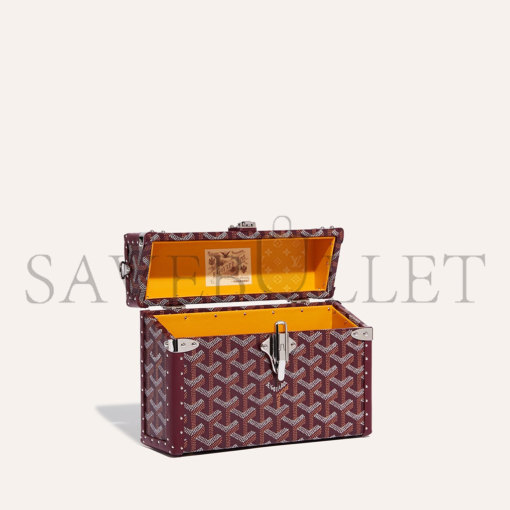 GOYARD CASSETTE TRUNK BAG CASSETPMLTY33CL33P (21*15*6.5cm) GOYARD CASSETTE TRUNK BAG CASSETPMLTY33CL33P (21*15*6.5cm)