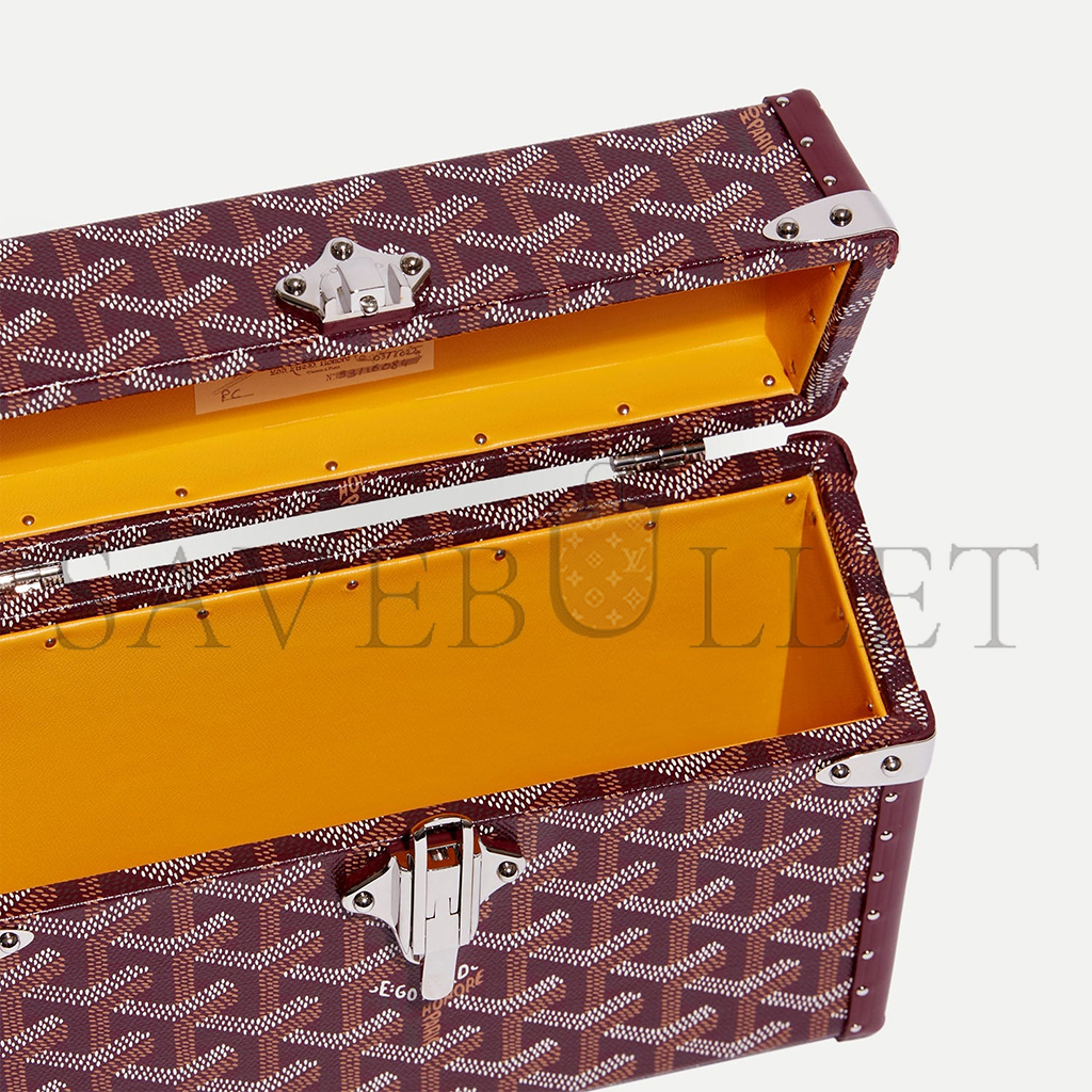 GOYARD CASSETTE TRUNK BAG CASSETPMLTY33CL33P (21*15*6.5cm) GOYARD CASSETTE TRUNK BAG CASSETPMLTY33CL33P (21*15*6.5cm)