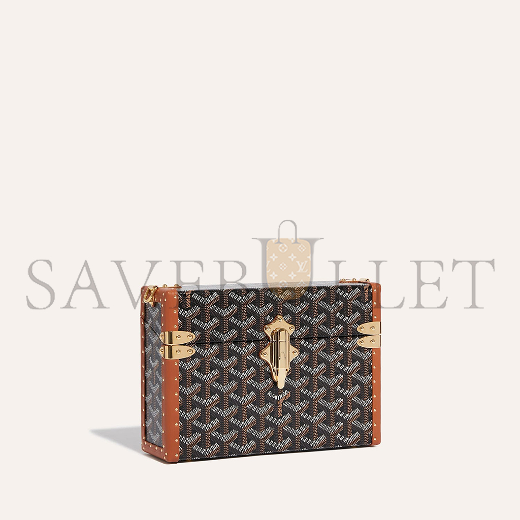 GOYARD CASSETTE TRUNK BAG CASSETPMLTY01CL03O (21*15*6.5cm) GOYARD CASSETTE TRUNK BAG CASSETPMLTY01CL03O (21*15*6.5cm)