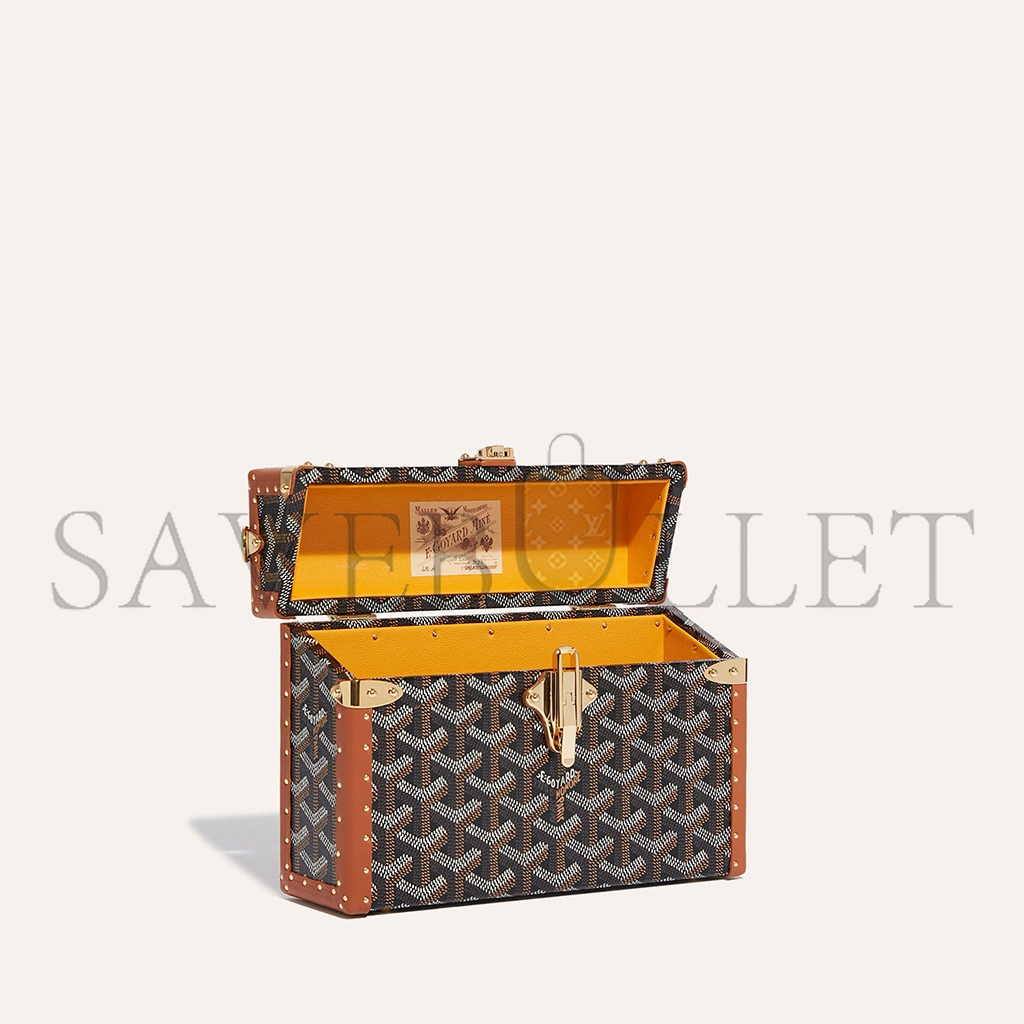 GOYARD CASSETTE TRUNK BAG CASSETPMLTY01CL03O (21*15*6.5cm) GOYARD CASSETTE TRUNK BAG CASSETPMLTY01CL03O (21*15*6.5cm)