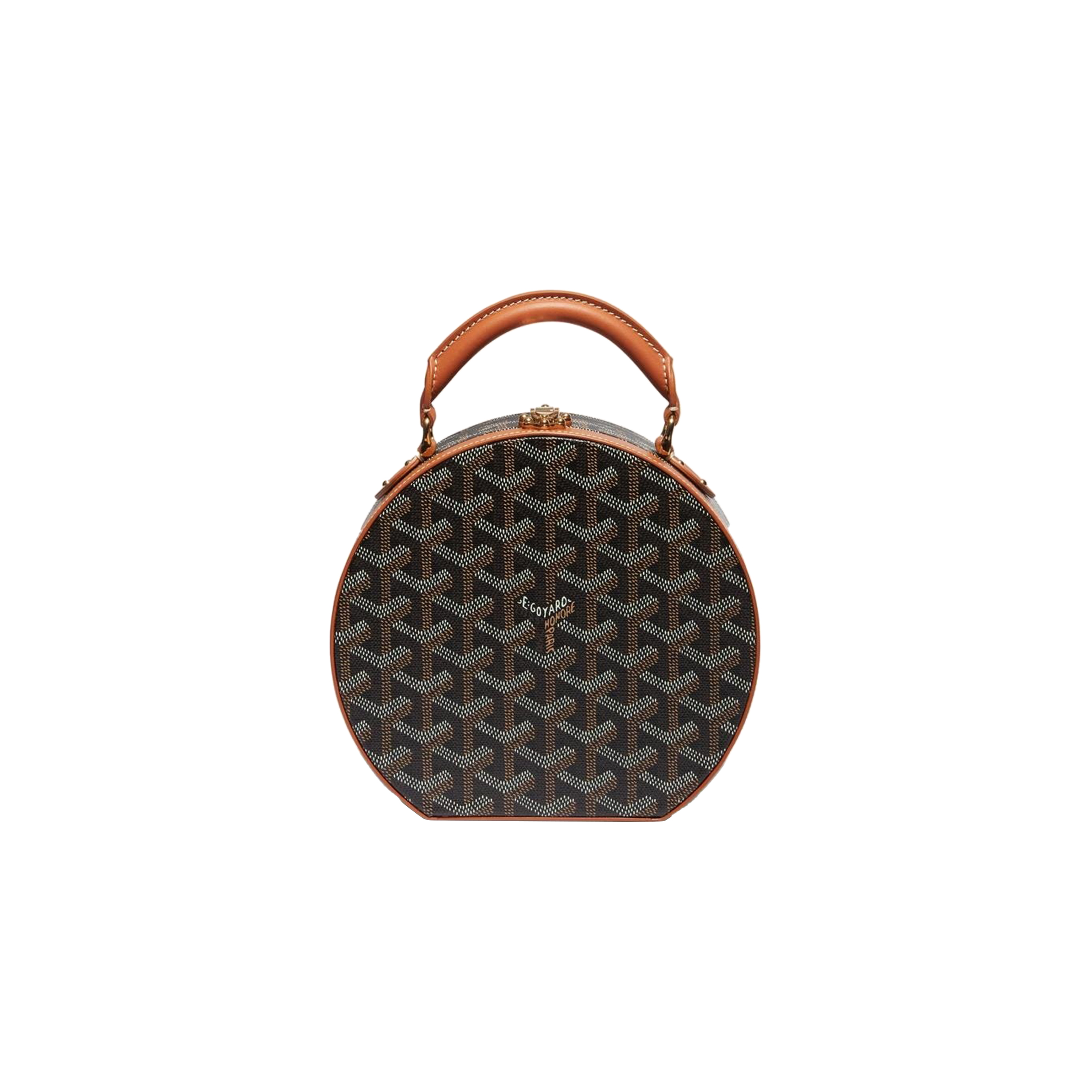 GOYARD THE ALTO HATBOX TRUNK BAG ALTOC2PMLTY01CL03O (18*16.5*7cm) GOYARD THE ALTO HATBOX TRUNK BAG ALTOC2PMLTY01CL03O (18*16.5*7cm)