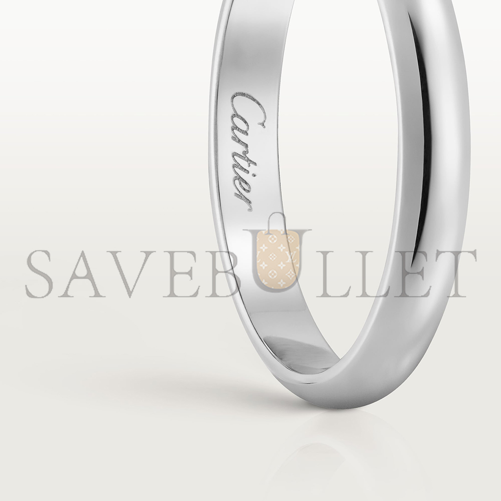 CARTIER 1895 WEDDING BAND B4012500 CARTIER 1895 WEDDING BAND B4012500