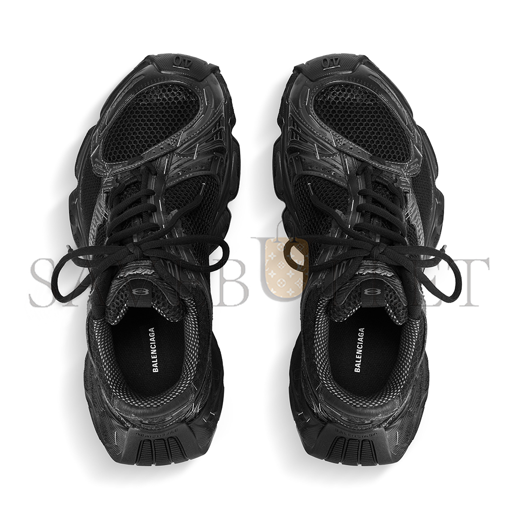 BALENCIAGA MEN'S STAPLER SNEAKER IN BLACK 803681W3ST41000 BALENCIAGA MEN'S STAPLER SNEAKER IN BLACK 803681W3ST41000