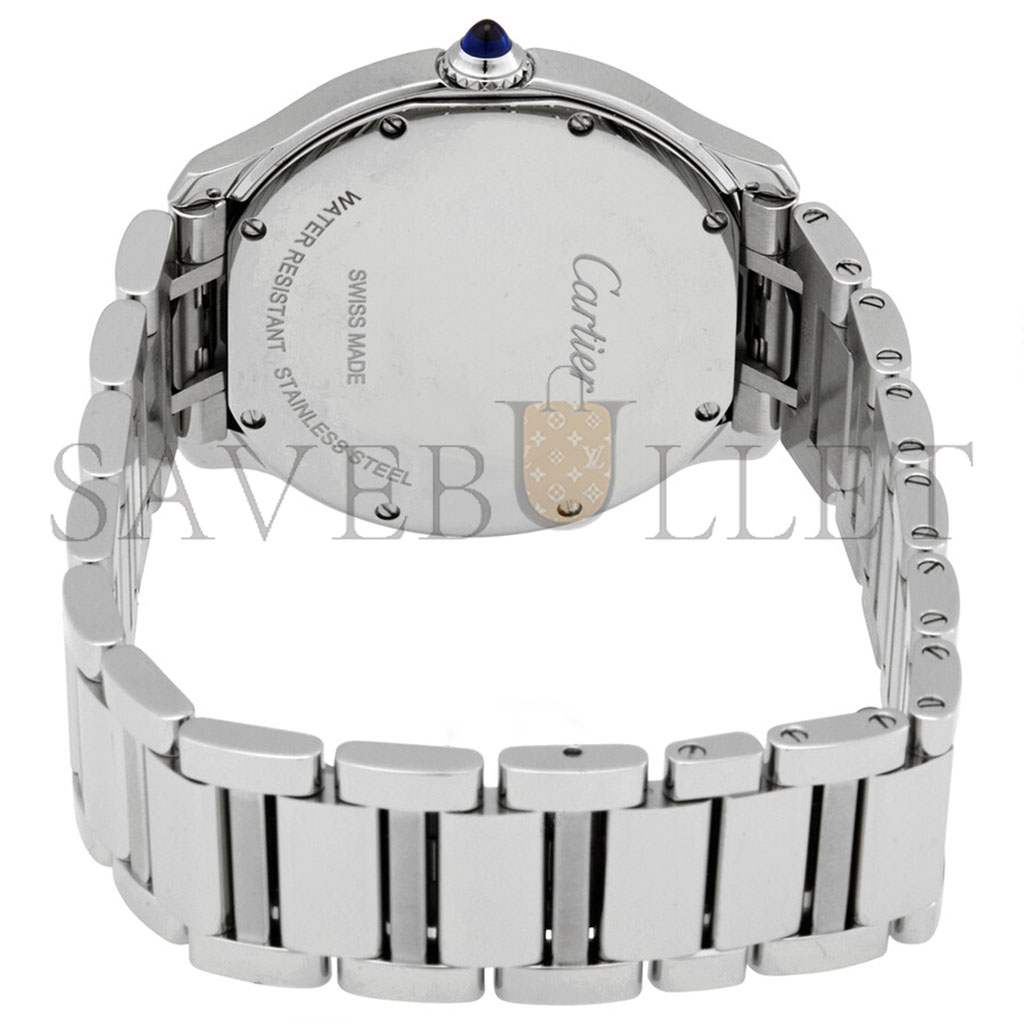 CARTIER RONDE MUST DE QUARTZ SILVER DIAL UNISEX WATCHITEM WSRN0034 CARTIER RONDE MUST DE QUARTZ SILVER DIAL UNISEX WATCHITEM WSRN0034