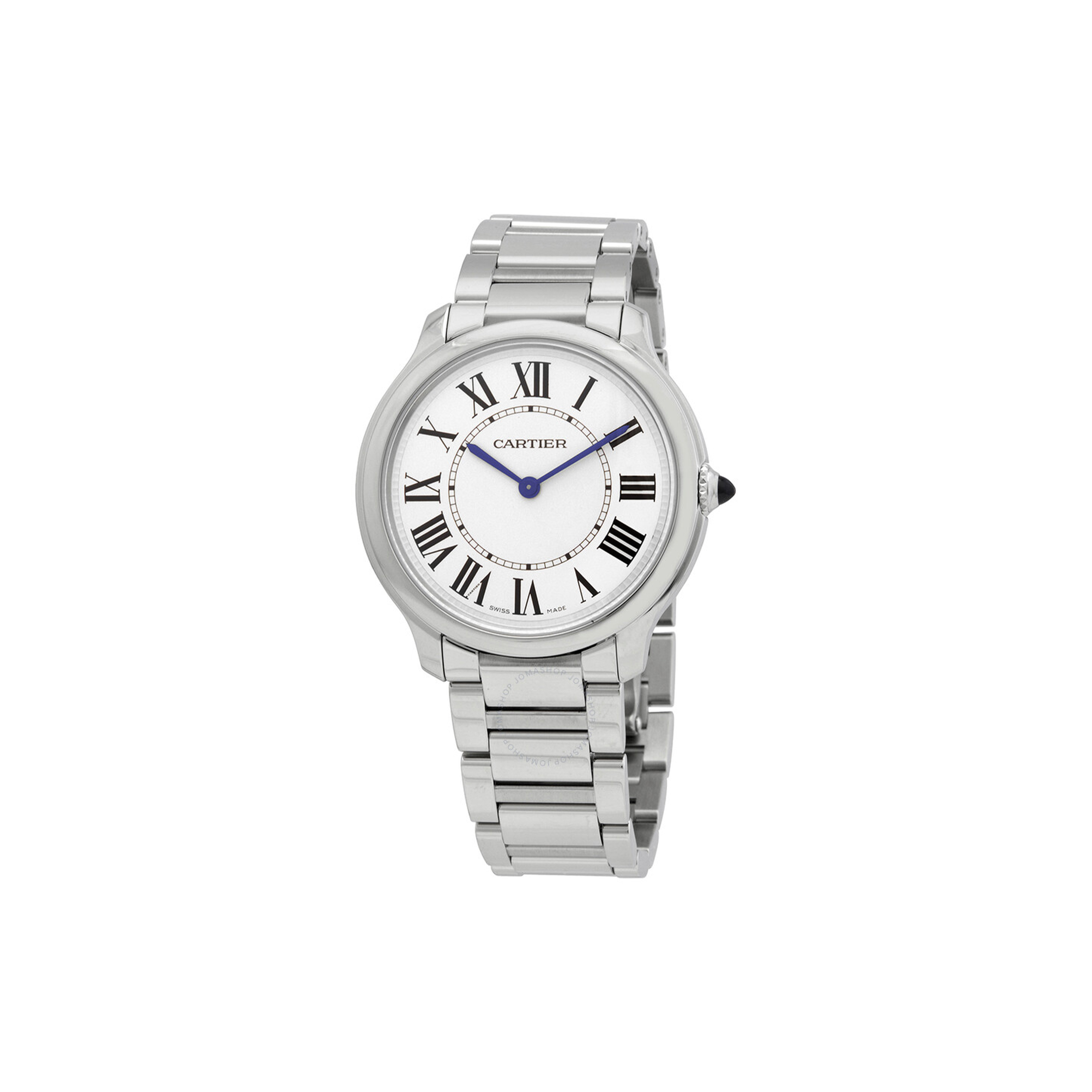 CARTIER RONDE MUST DE QUARTZ SILVER DIAL UNISEX WATCHITEM WSRN0034 CARTIER RONDE MUST DE QUARTZ SILVER DIAL UNISEX WATCHITEM WSRN0034