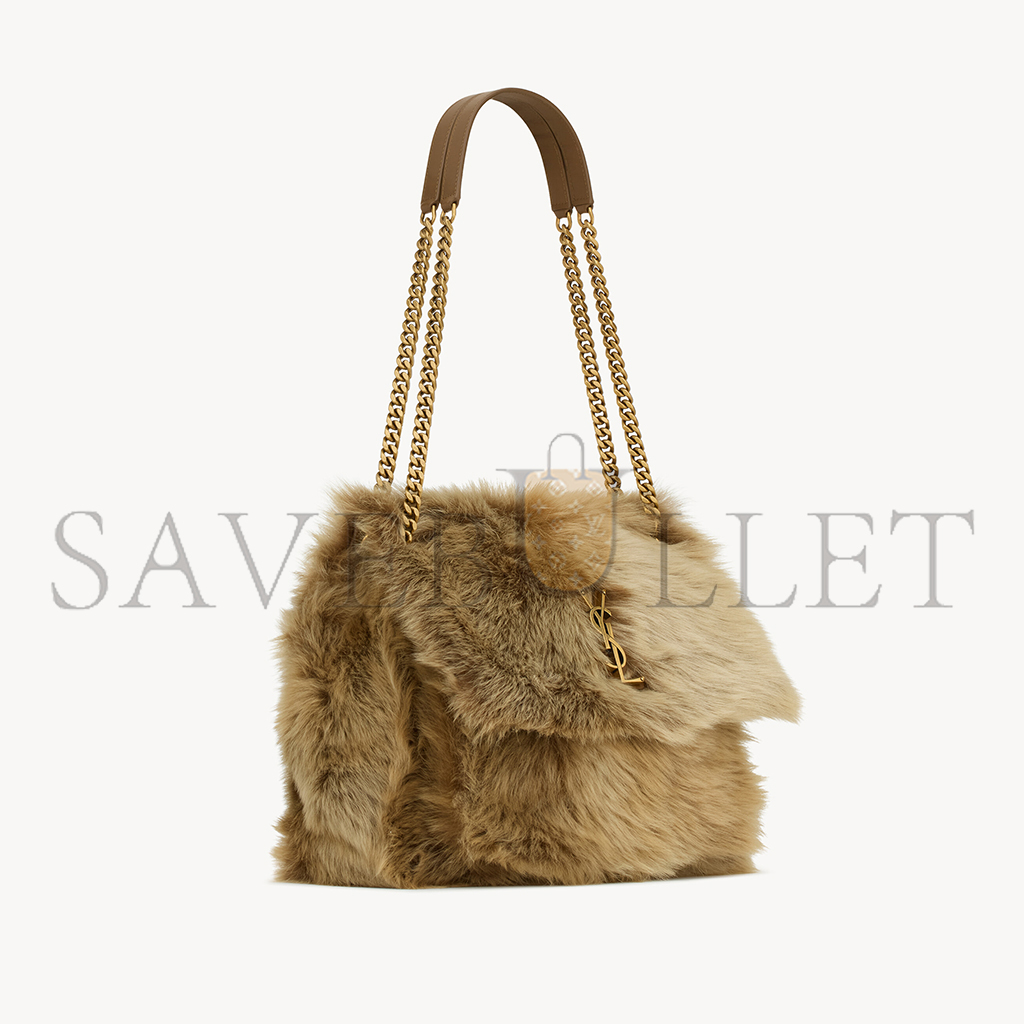 YSL NIKI LARGE IN SHEARLING 803892AAD1O2979 (32*23*9cm) YSL NIKI LARGE IN SHEARLING 803892AAD1O2979 (32*23*9cm)