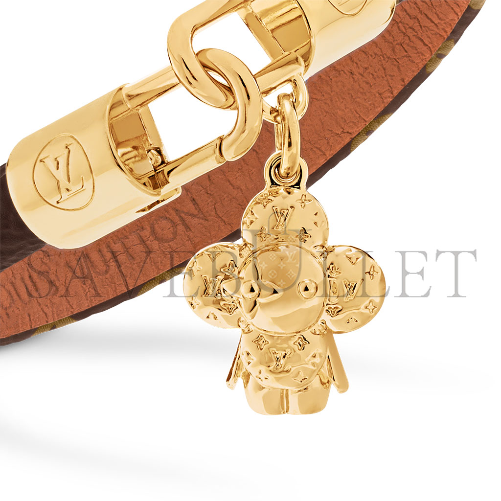 LOUIS VUITTON VIVIENNE CHARM BRACELET M6773F LOUIS VUITTON VIVIENNE CHARM BRACELET M6773F