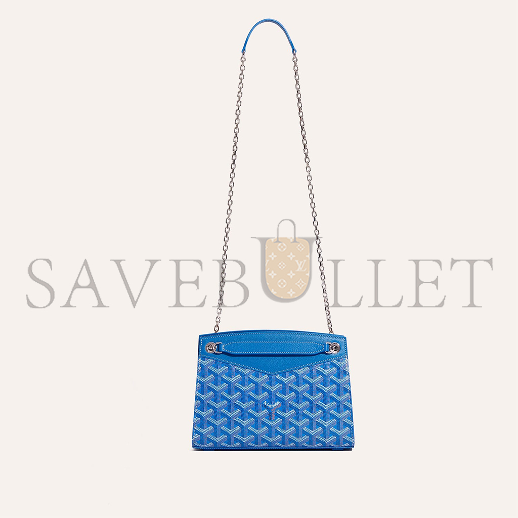 GOYARD ROUETTE STRUCTURÉ MINI BAG ROUETSMINTY10CL10P (20.5*15*6.5cm) GOYARD ROUETTE STRUCTURÉ MINI BAG ROUETSMINTY10CL10P (20.5*15*6.5cm)