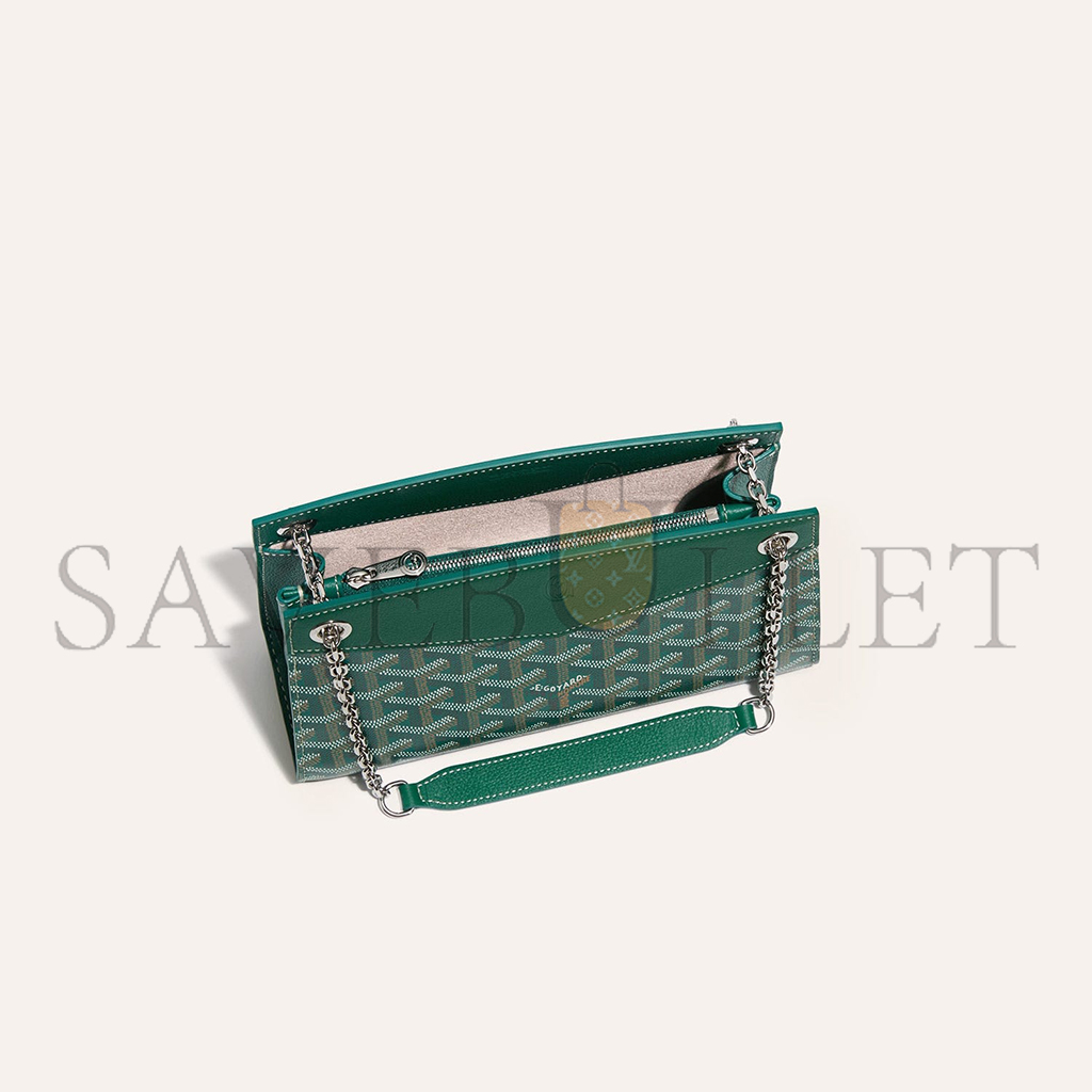 GOYARD ROUETTE STRUCTURÉ MINI BAG ROUETSMINTY09CL09P (20.5*15*6.5cm) GOYARD ROUETTE STRUCTURÉ MINI BAG ROUETSMINTY09CL09P (20.5*15*6.5cm)