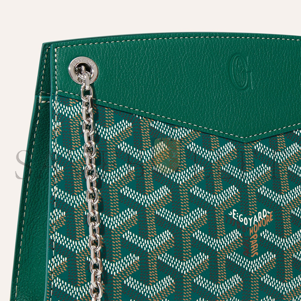 GOYARD ROUETTE STRUCTURÉ MINI BAG ROUETSMINTY09CL09P (20.5*15*6.5cm) GOYARD ROUETTE STRUCTURÉ MINI BAG ROUETSMINTY09CL09P (20.5*15*6.5cm)