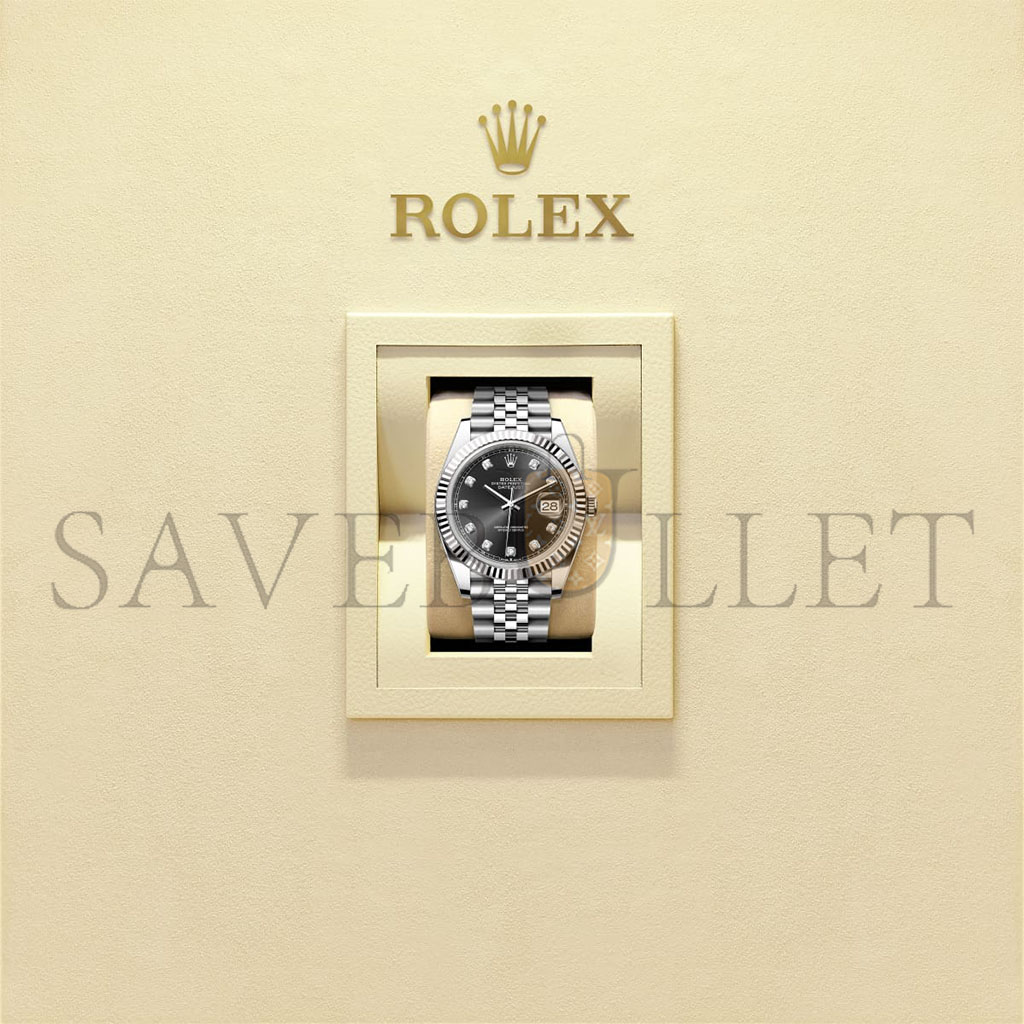 ROLEX DATEJUST 41 OYSTER, 41 MM, OYSTERSTEEL AND WHITE GOLD WATCH 126334 ROLEX DATEJUST 41 OYSTER, 41 MM, OYSTERSTEEL AND WHITE GOLD WATCH 126334
