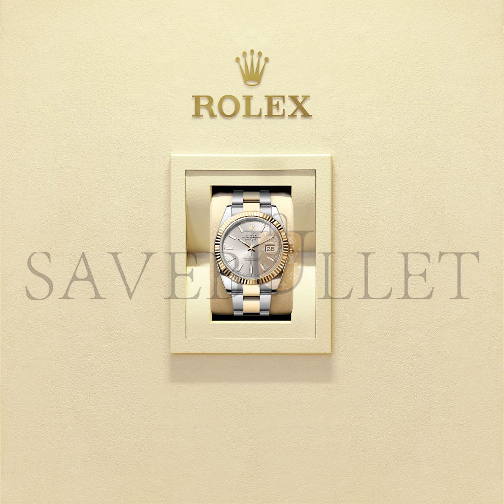 ROLEX DATEJUST 41 OYSTER, 41 MM, OYSTERSTEEL AND YELLOW GOLD WATCH 126333 ROLEX DATEJUST 41 OYSTER, 41 MM, OYSTERSTEEL AND YELLOW GOLD WATCH 126333