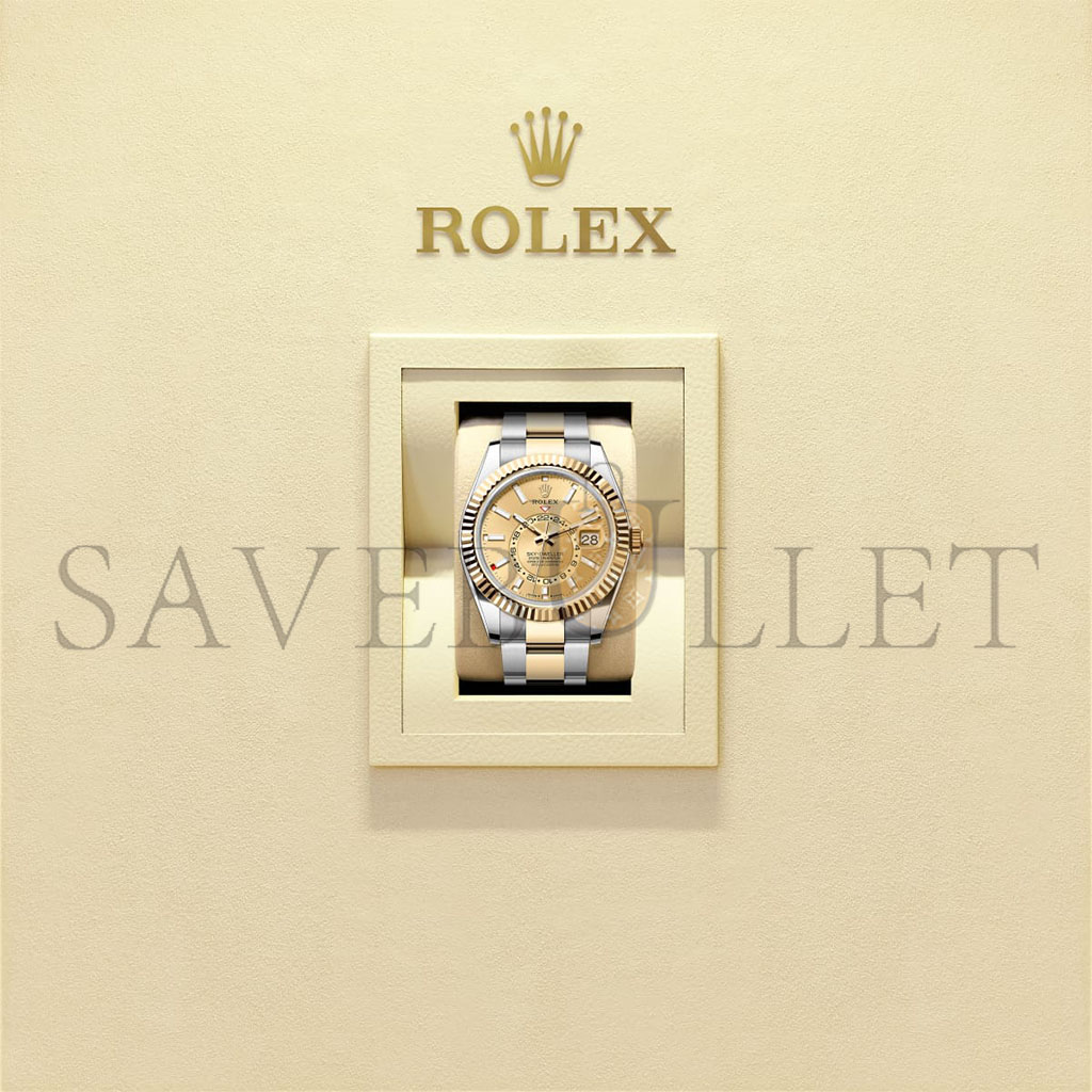 ROLEX SKY-DWELLER 42 MM, OYSTERSTEEL AND YELLOW GOLD WATCH 336933 ROLEX SKY-DWELLER 42 MM, OYSTERSTEEL AND YELLOW GOLD WATCH 336933
