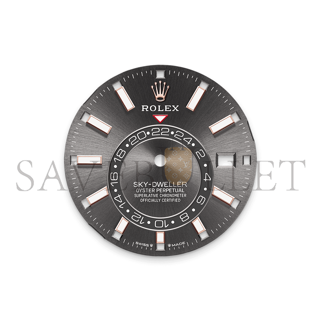 ROLEX SKY-DWELLER OYSTER, 42 MM, EVEROSE GOLD WATCH 336935 ROLEX SKY-DWELLER OYSTER, 42 MM, EVEROSE GOLD WATCH 336935