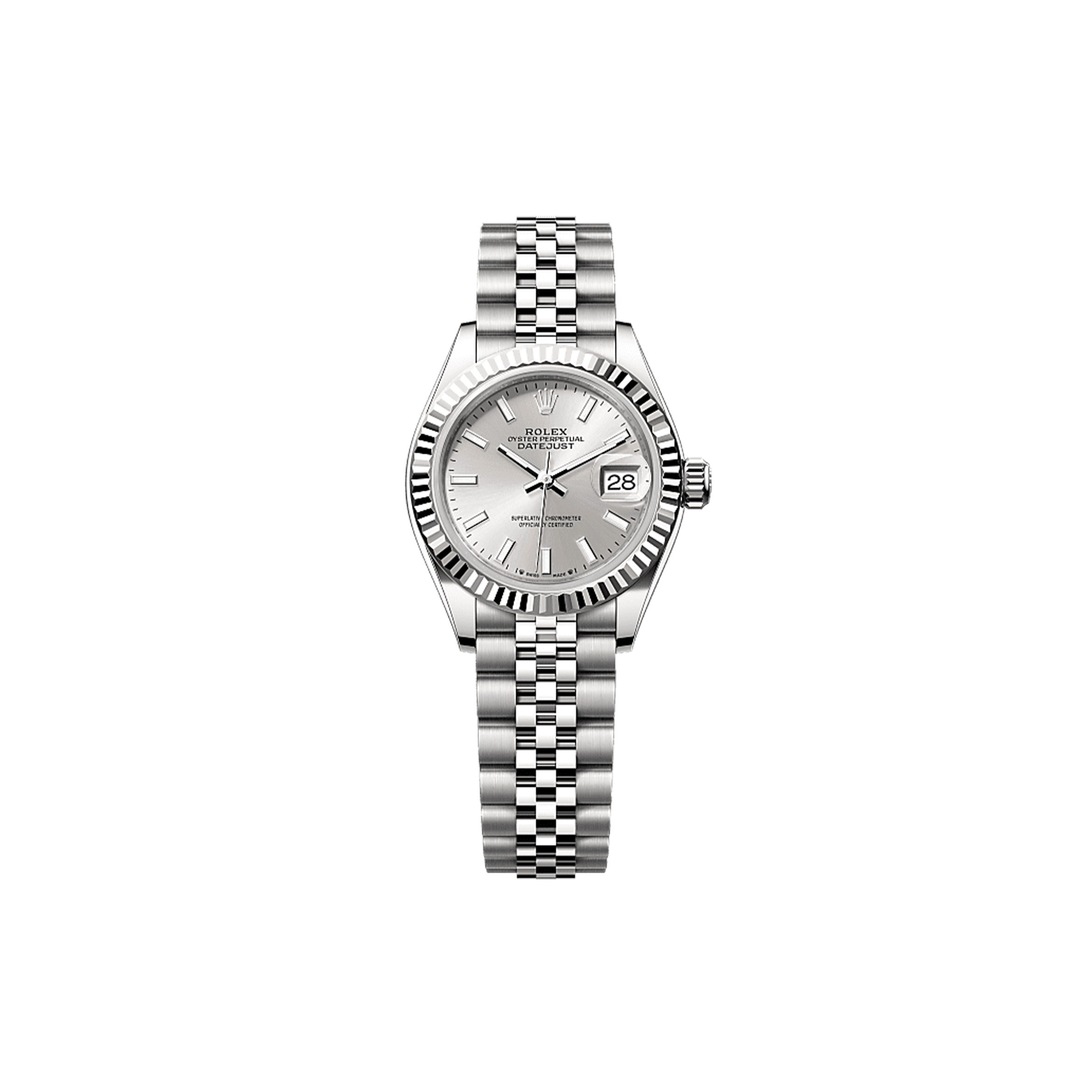 ROLEX LADY-DATEJUST 28 MM, OYSTERSTEEL AND WHITE GOLD WATCH 279174 ROLEX LADY-DATEJUST 28 MM, OYSTERSTEEL AND WHITE GOLD WATCH 279174