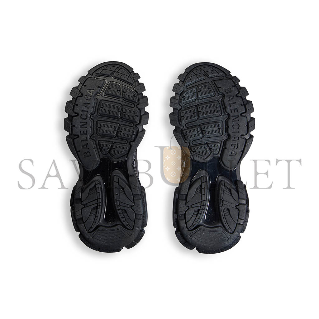 BALENCIAGA WOMEN'S TRACK SIGNATURE SNEAKER IN BLACK WHITE 542023WTRHW1090 BALENCIAGA WOMEN'S TRACK SIGNATURE SNEAKER IN BLACK WHITE 542023WTRHW1090