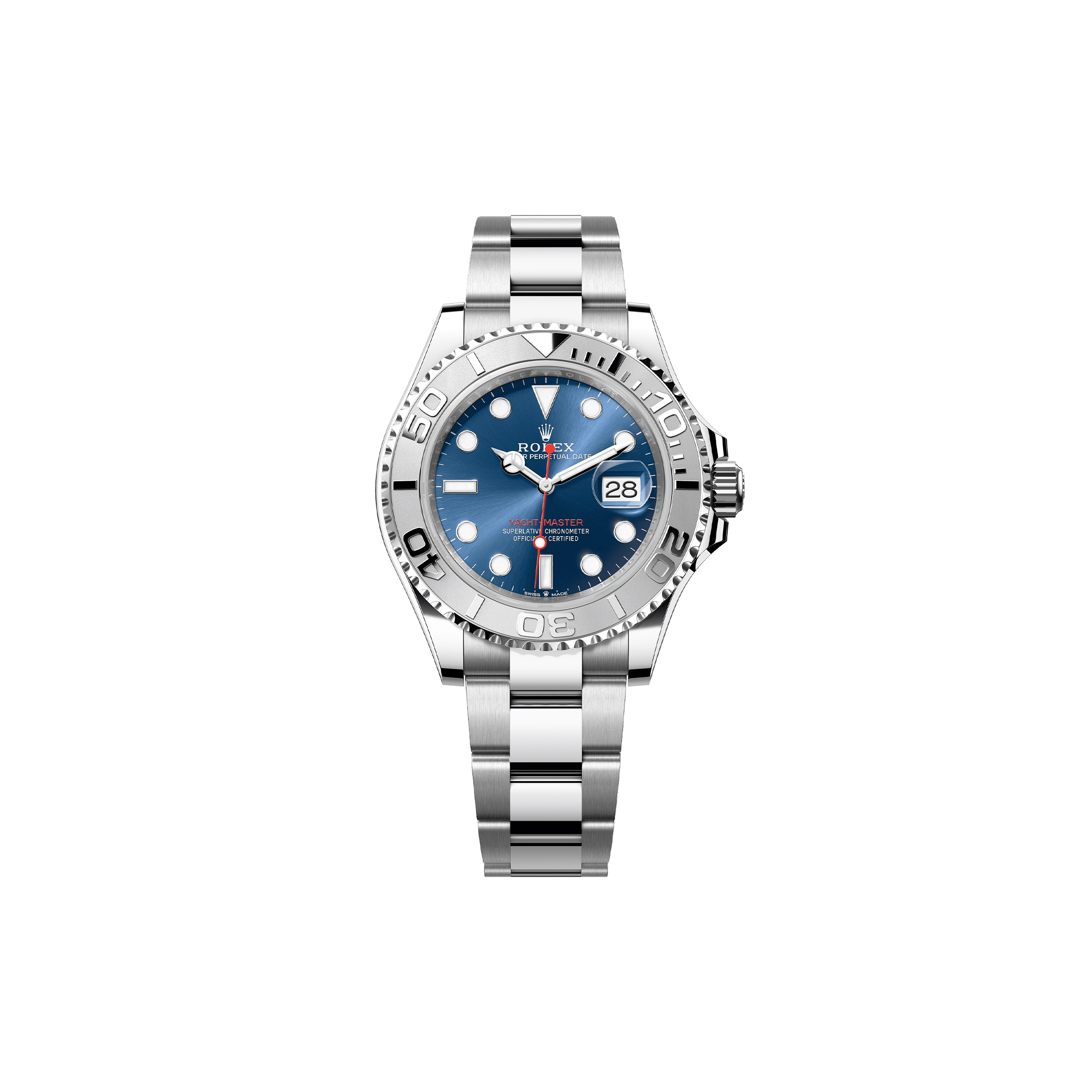 ROLEX YACHT-MASTER 40 OYSTER, 40 MM, OYSTERSTEEL AND PLATINUM WATCH 126622 ROLEX YACHT-MASTER 40 OYSTER, 40 MM, OYSTERSTEEL AND PLATINUM WATCH 126622
