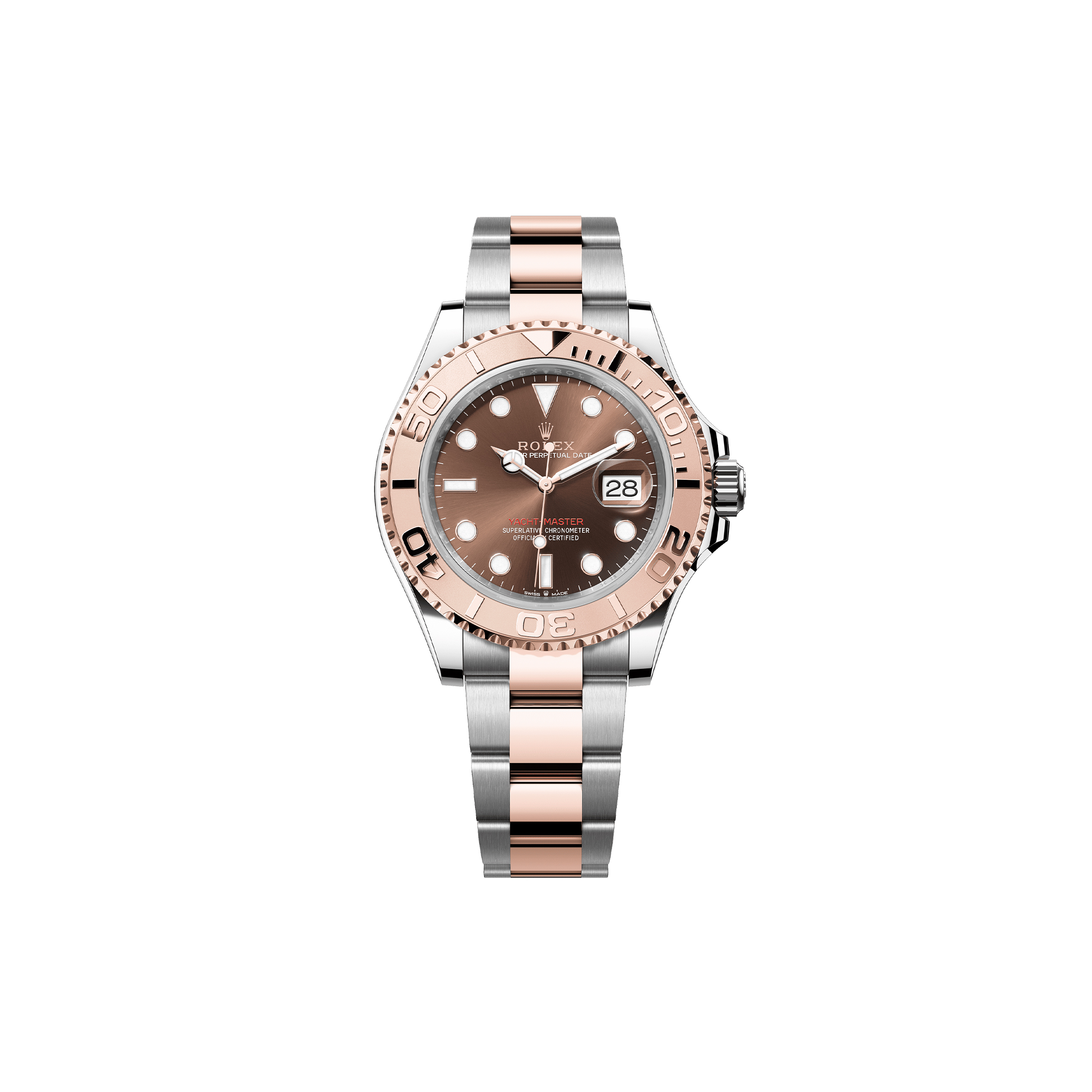 ROLEX YACHT-MASTER 40 OYSTER, 40 MM, OYSTERSTEEL AND EVEROSE GOLD WATCH 126621 ROLEX YACHT-MASTER 40 OYSTER, 40 MM, OYSTERSTEEL AND EVEROSE GOLD WATCH 126621