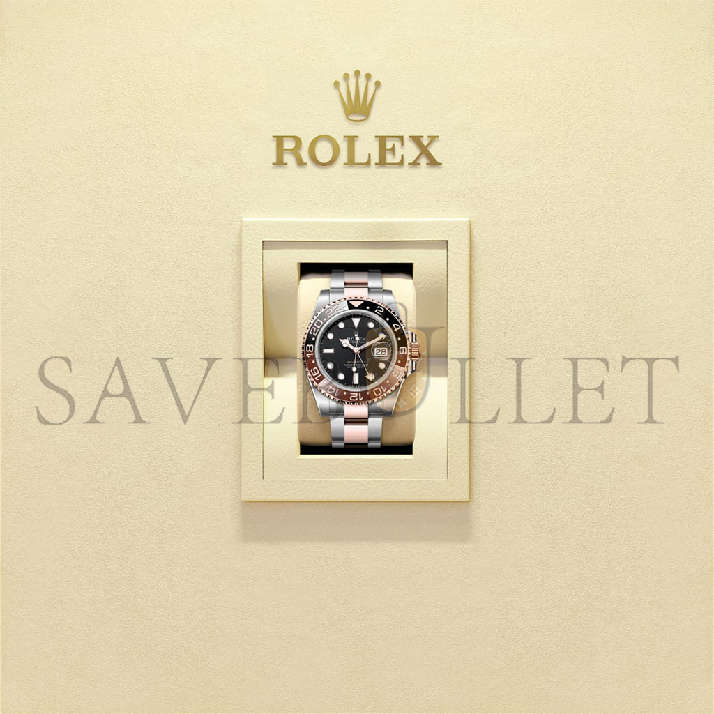 ROLEX GMT-MASTER II OYSTER, 40 MM, OYSTERSTEEL AND EVEROSE GOLD 126711CHNR ROLEX GMT-MASTER II OYSTER, 40 MM, OYSTERSTEEL AND EVEROSE GOLD 126711CHNR