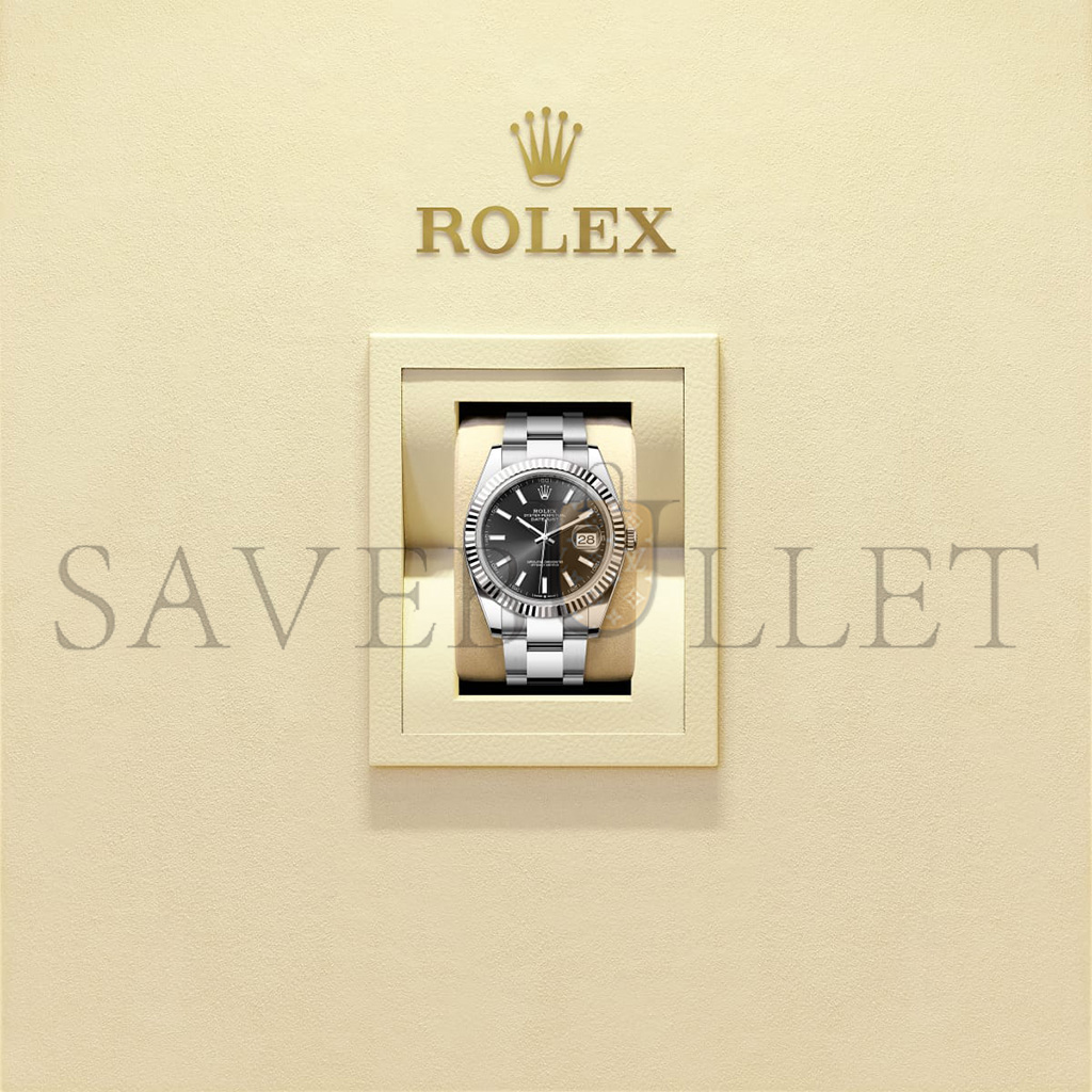 ROLEX DATEJUST 41 OYSTER, 41 MM, OYSTERSTEEL AND WHITE GOLD WATCH 126334-0017 ROLEX DATEJUST 41 OYSTER, 41 MM, OYSTERSTEEL AND WHITE GOLD WATCH 126334-0017
