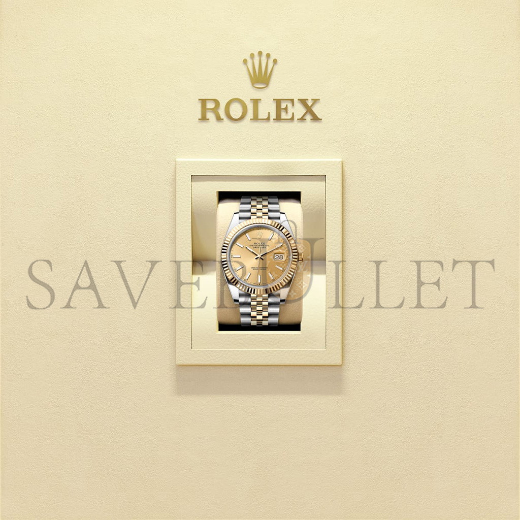 ROLEX DATEJUST 41 OYSTER, 41 MM, OYSTERSTEEL AND YELLOW GOLD WATCH 126333-0010 ROLEX DATEJUST 41 OYSTER, 41 MM, OYSTERSTEEL AND YELLOW GOLD WATCH 126333-0010