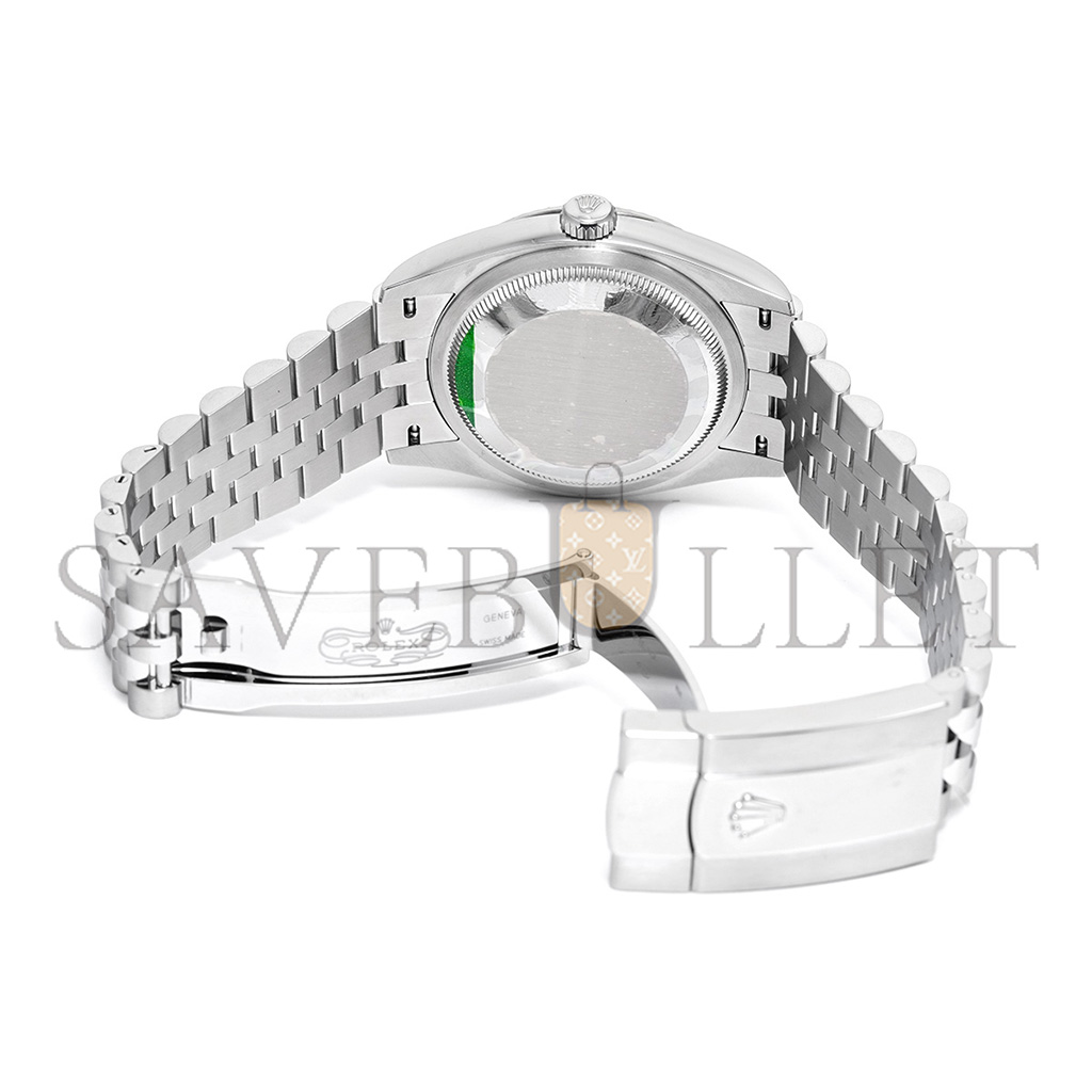 ROLEX DATEJUST OLIVE GREEN PALM THEME 41MM WATCH 126234-0047 ROLEX DATEJUST OLIVE GREEN PALM THEME 41MM WATCH 126234-0047