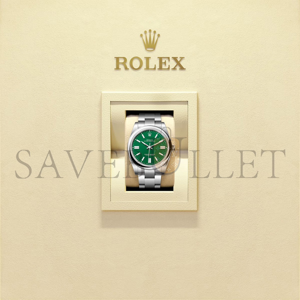 ROLEX OYSTER PERPETUAL 41 OYSTER, 41 MM, OYSTERSTEEL WATCH 124300-0005