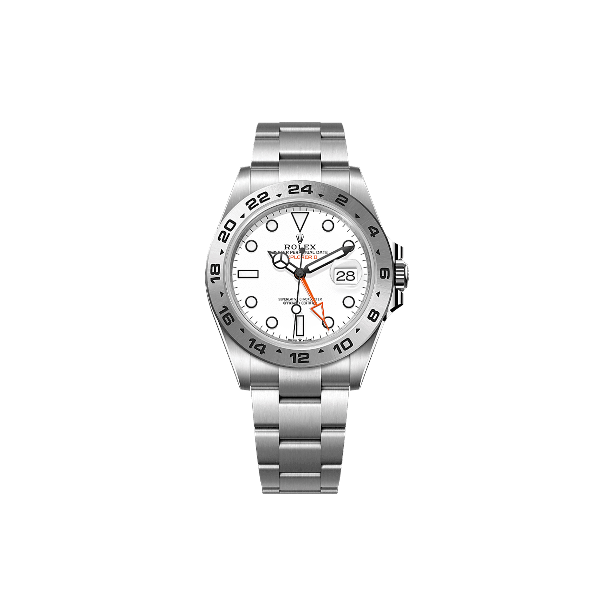 ROLEX EXPLORER II OYSTER, 42 MM, OYSTERSTEEL WATCH 226570-0001