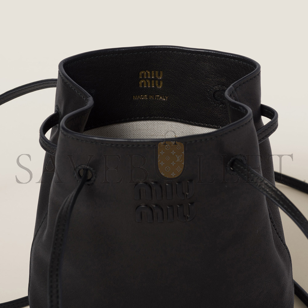 MIU MIU NAPPA LEATHER MINI-BAG 5NF460 (17*14*6CM) MIU MIU NAPPA LEATHER MINI-BAG 5NF460 (17*14*6CM)