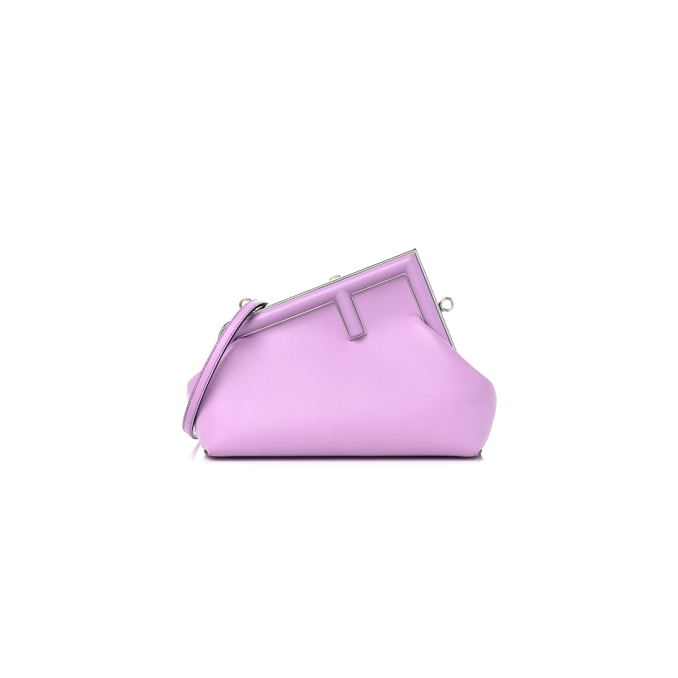 FENDI SHINY NAPPA SMALL FENDI FIRST VIOLETTA (26*18*9.5cm) FENDI SHINY NAPPA SMALL FENDI FIRST VIOLETTA (26*18*9.5cm)