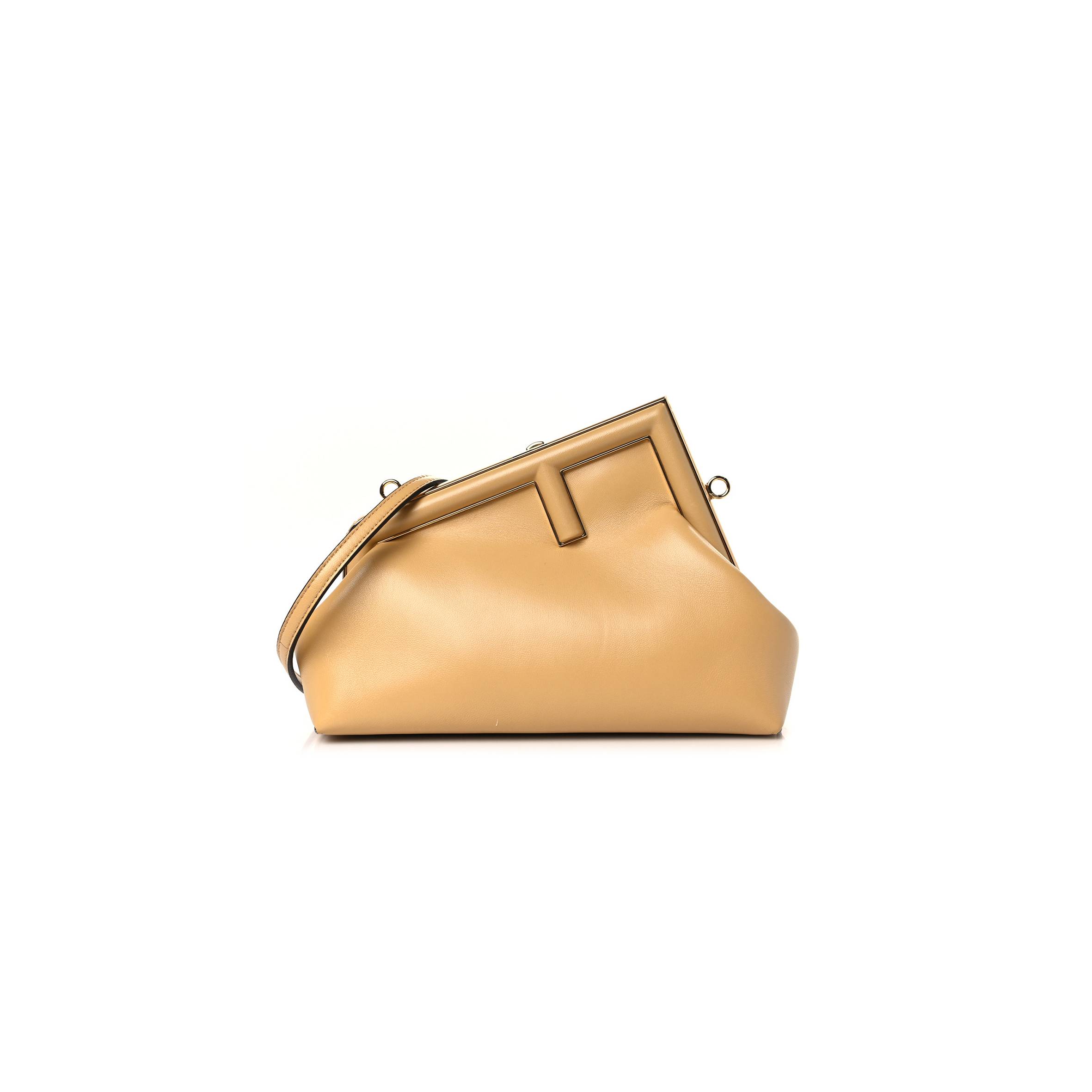 FENDI SHINY NAPPA SMALL FENDI FIRST SAHARA (26*18*9.5cm) FENDI SHINY NAPPA SMALL FENDI FIRST SAHARA (26*18*9.5cm)