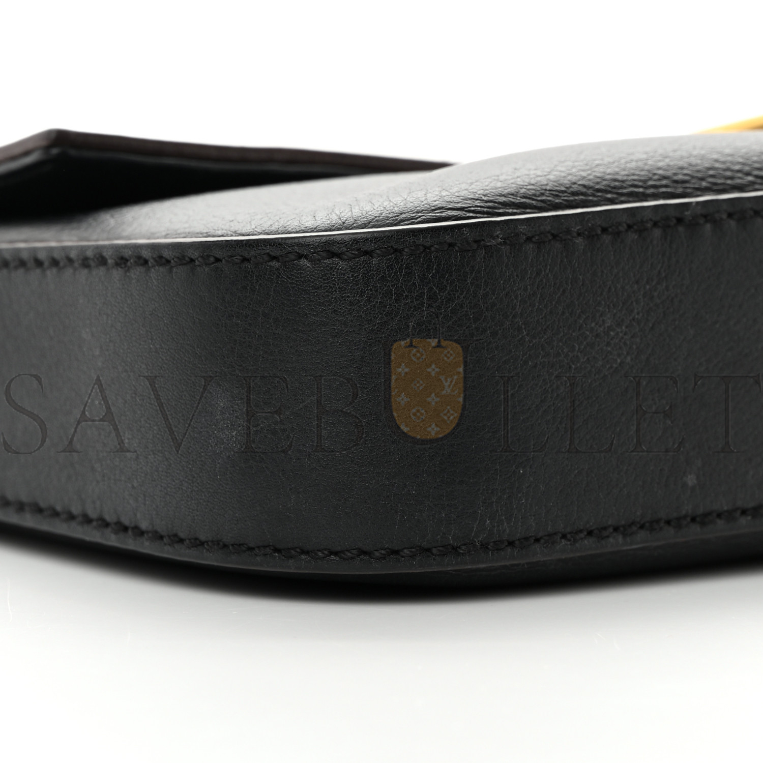 FENDI VITELLO FLAMINGO ENAMEL BAGUETTE BLACK (27*15*4cm) FENDI VITELLO FLAMINGO ENAMEL BAGUETTE BLACK (27*15*4cm)