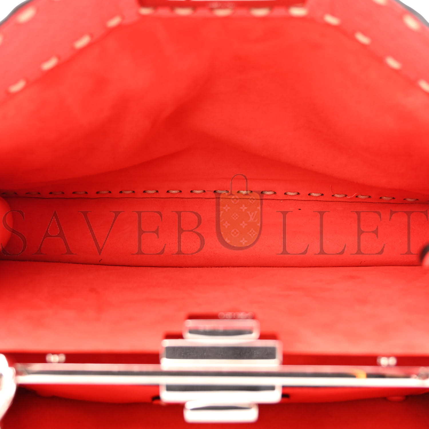 FENDI VITELLO GRANATO CAMOSCIO SELLERIA MACRO STITCHINGS MEDIUM PEEKABOO I SEE U SATCHEL TULLIPANO (34*25*8cm) FENDI VITELLO GRANATO CAMOSCIO SELLERIA MACRO STITCHINGS MEDIUM PEEKABOO I SEE U SATCHEL TULLIPANO (34*25*8cm)