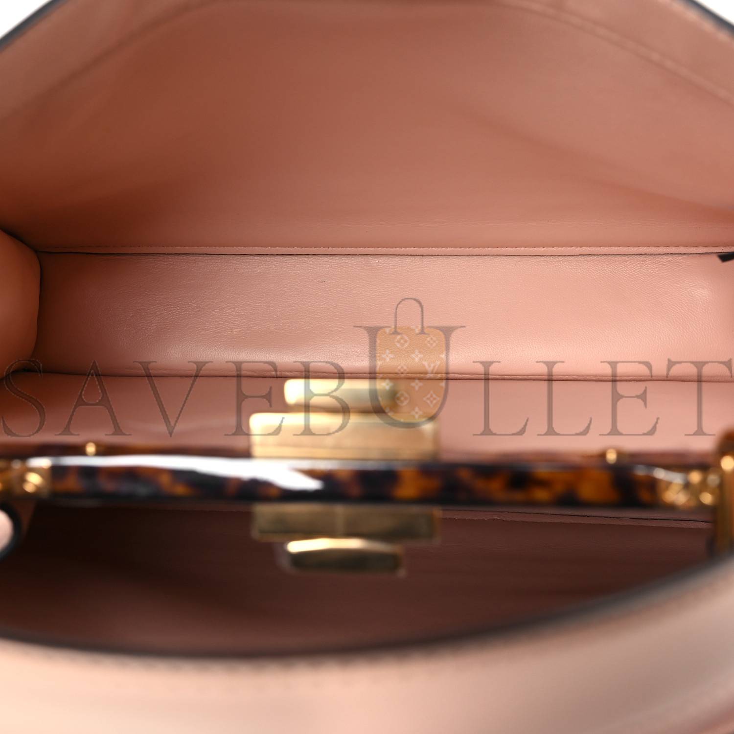 FENDI VITELLO SETA SHINY NAPPA PLEXIGLASS MEDIUM PEEKABOO I SEE U SATCHEL LIGHT ROSE (33*25*13cm) FENDI VITELLO SETA SHINY NAPPA PLEXIGLASS MEDIUM PEEKABOO I SEE U SATCHEL LIGHT ROSE (33*25*13cm)