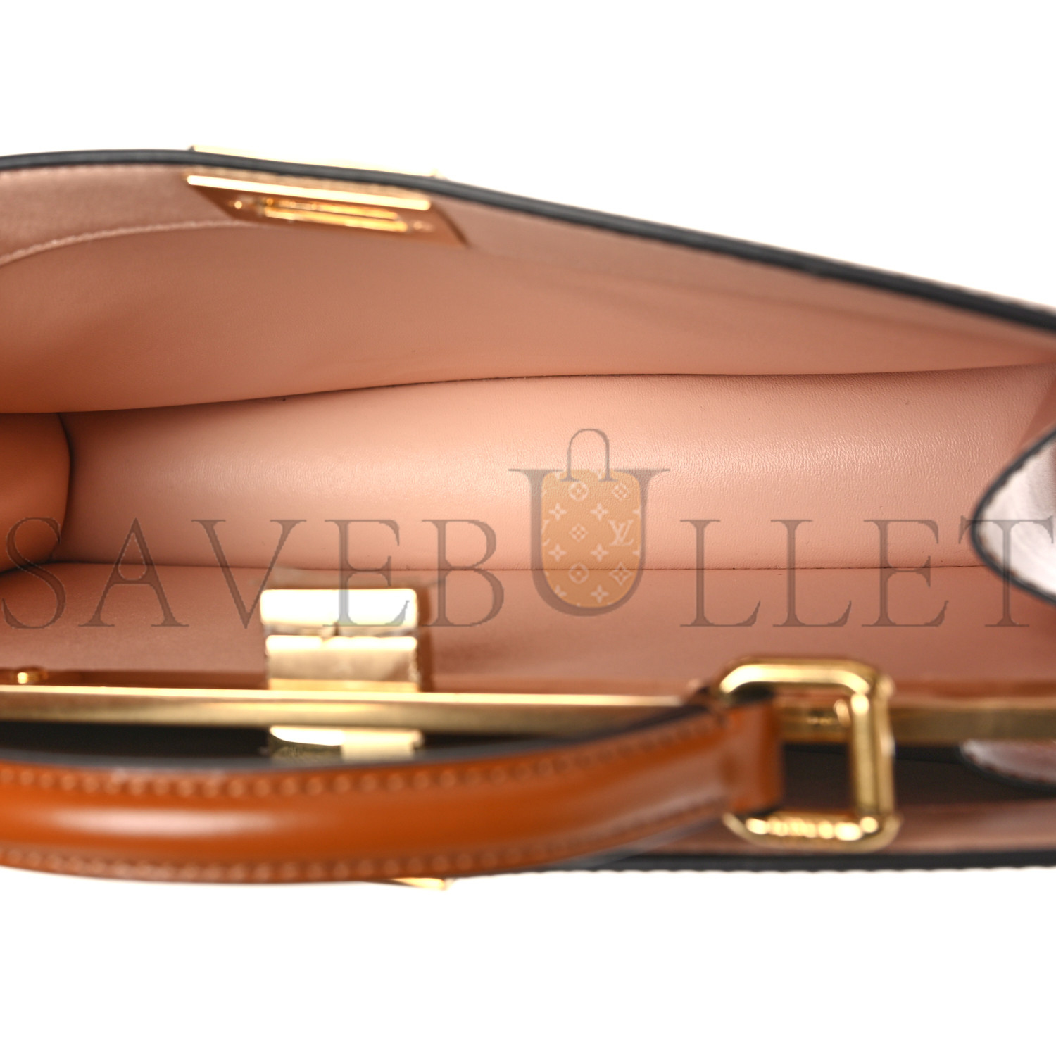 FENDI VITELLO KING LUXOR SHINY NAPPA MEDIUM PEEKABOO I SEE U EAST WEST SATCHEL BRANDY LIGHT ROSE (29*18*10cm) FENDI VITELLO KING LUXOR SHINY NAPPA MEDIUM PEEKABOO I SEE U EAST WEST SATCHEL BRANDY LIGHT ROSE (29*18*10cm)