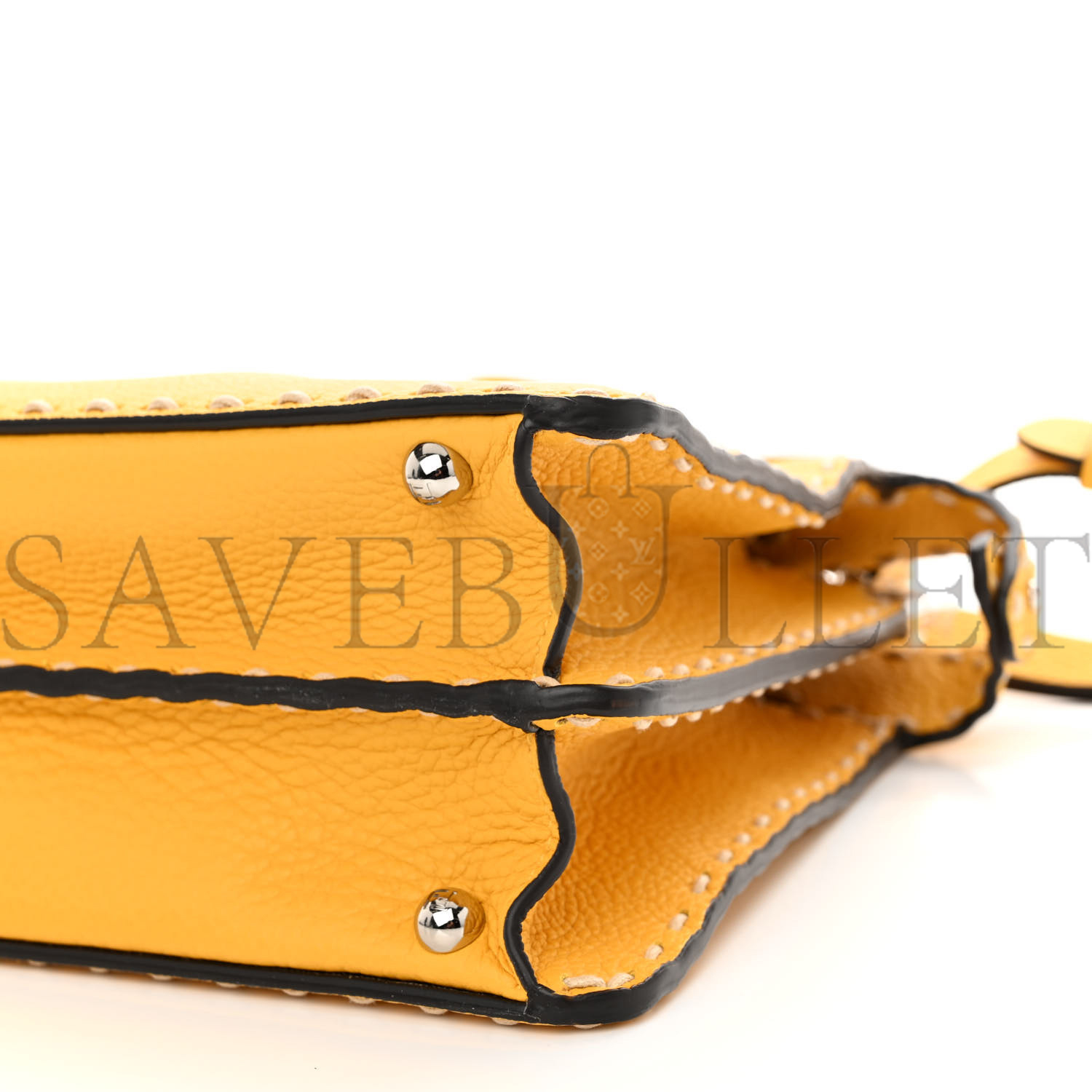FENDI VITELLO GRANATO CAMOSCIO SELLERIA MACRO STITCHINGS MEDIUM PEEKABOO I SEE U SATCHEL MIMOSA (34*25*10cm) FENDI VITELLO GRANATO CAMOSCIO SELLERIA MACRO STITCHINGS MEDIUM PEEKABOO I SEE U SATCHEL MIMOSA (34*25*10cm)