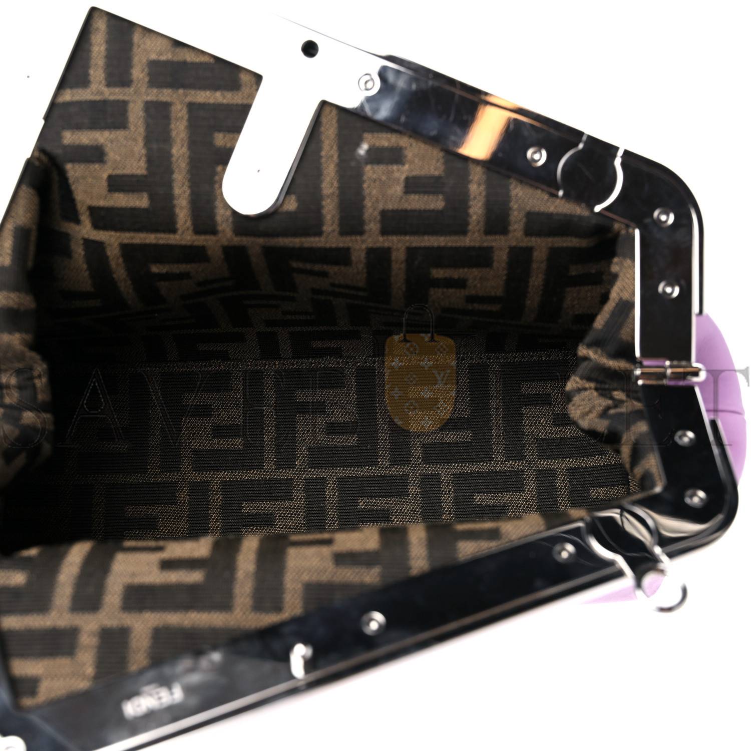 FENDI SHINY NAPPA SMALL FENDI FIRST VIOLETTA (26*18*9.5cm) FENDI SHINY NAPPA SMALL FENDI FIRST VIOLETTA (26*18*9.5cm)