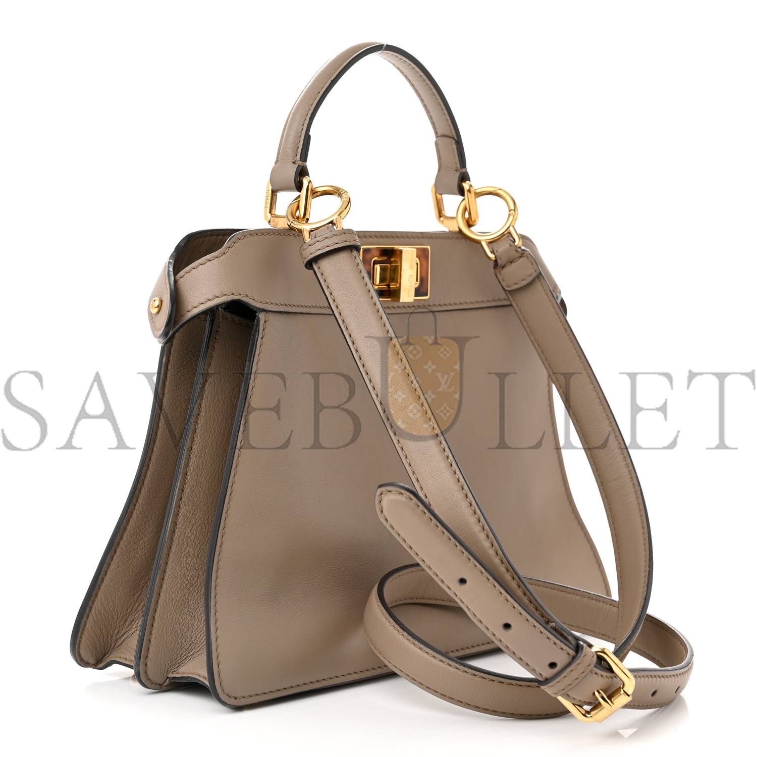 FENDI VITELLO SETA SHINY NAPPA PLEXIGLASS SMALL PEEKABOO I SEE U SATCHEL TARTARUGA (27*20*10cm) FENDI VITELLO SETA SHINY NAPPA PLEXIGLASS SMALL PEEKABOO I SEE U SATCHEL TARTARUGA (27*20*10cm)