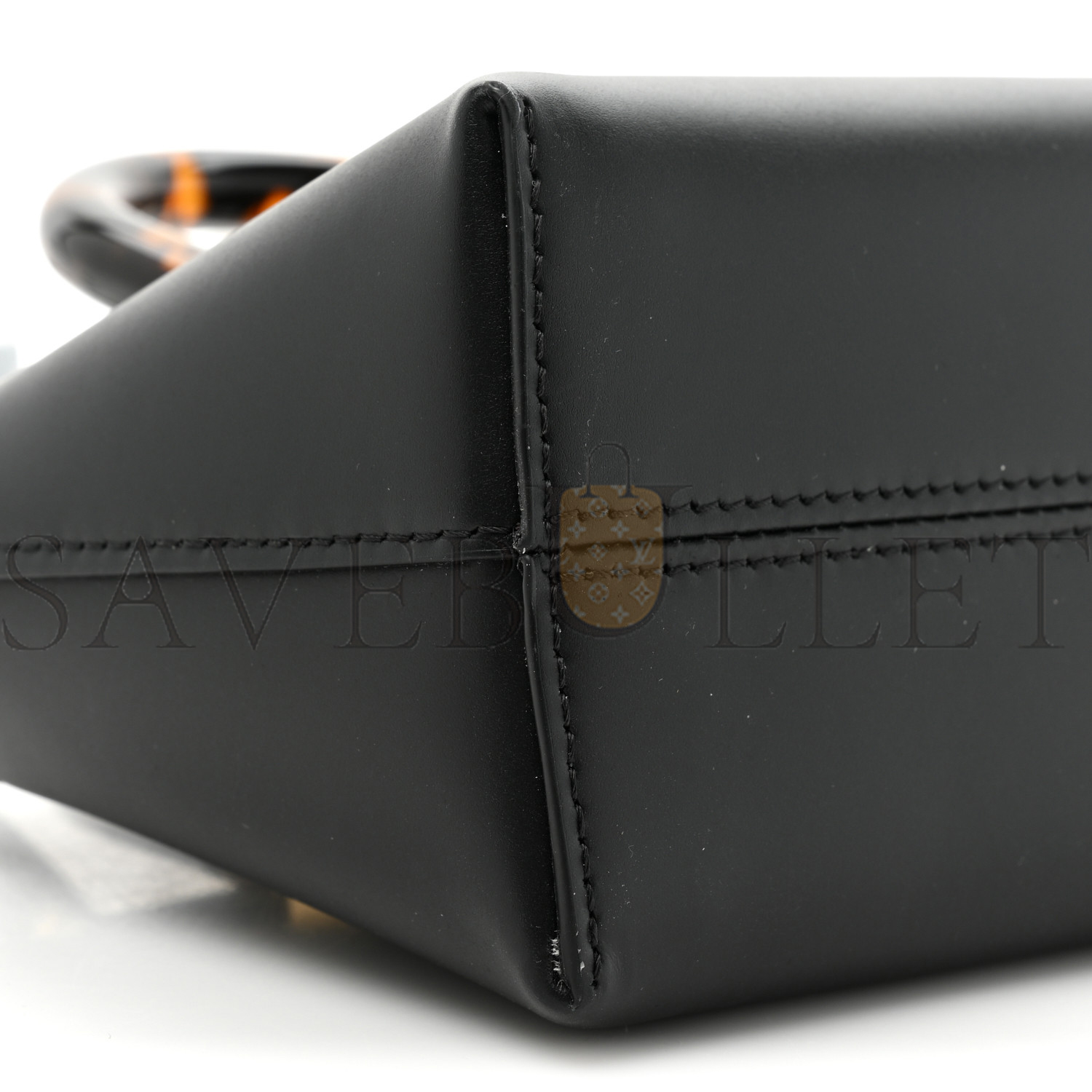 FENDI VITELLO KING PLEXIGLASS LOGO EMBOSSED MINI BY THE WAY TOP HANDLE BOSTON BAG BLACK (18*11*8cm) FENDI VITELLO KING PLEXIGLASS LOGO EMBOSSED MINI BY THE WAY TOP HANDLE BOSTON BAG BLACK (18*11*8cm)