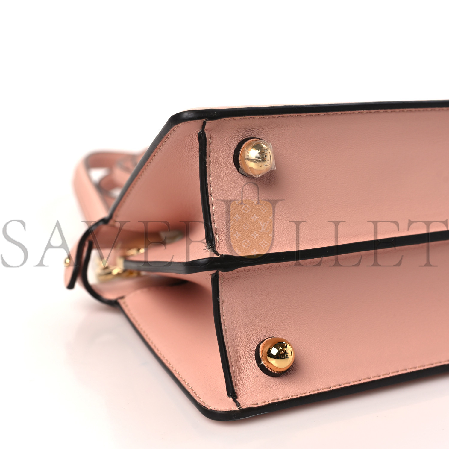 FENDI SHINY NAPPA PETITE PEEKABOO I SEE U SATCHEL BABY PINK (20*15*11cm) FENDI SHINY NAPPA PETITE PEEKABOO I SEE U SATCHEL BABY PINK (20*15*11cm)