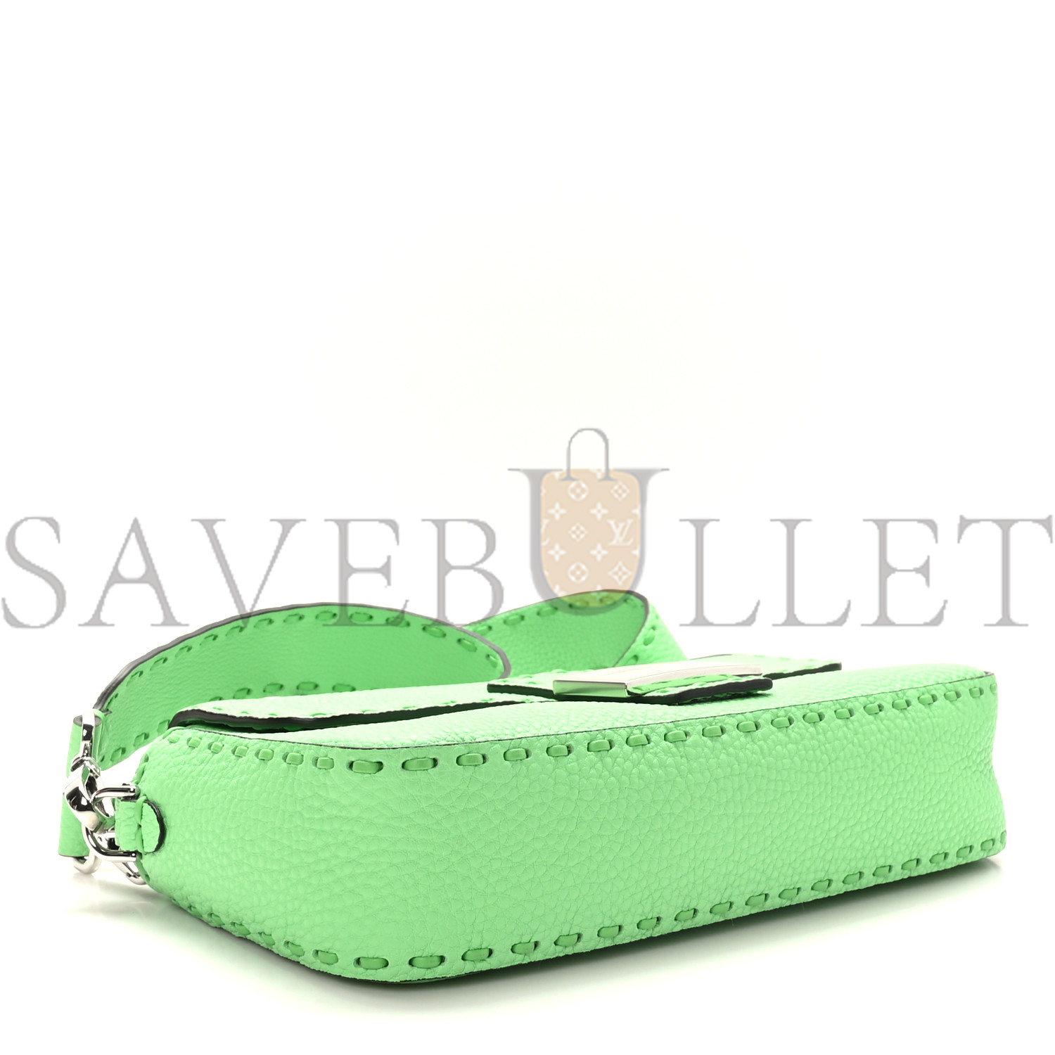 FENDI CUOIO ROMA SELLERISSIMA NAPPA SINTETICA TAPE STITCH BAGUETTE EDAMAME (27*15*6cm) FENDI CUOIO ROMA SELLERISSIMA NAPPA SINTETICA TAPE STITCH BAGUETTE EDAMAME (27*15*6cm)