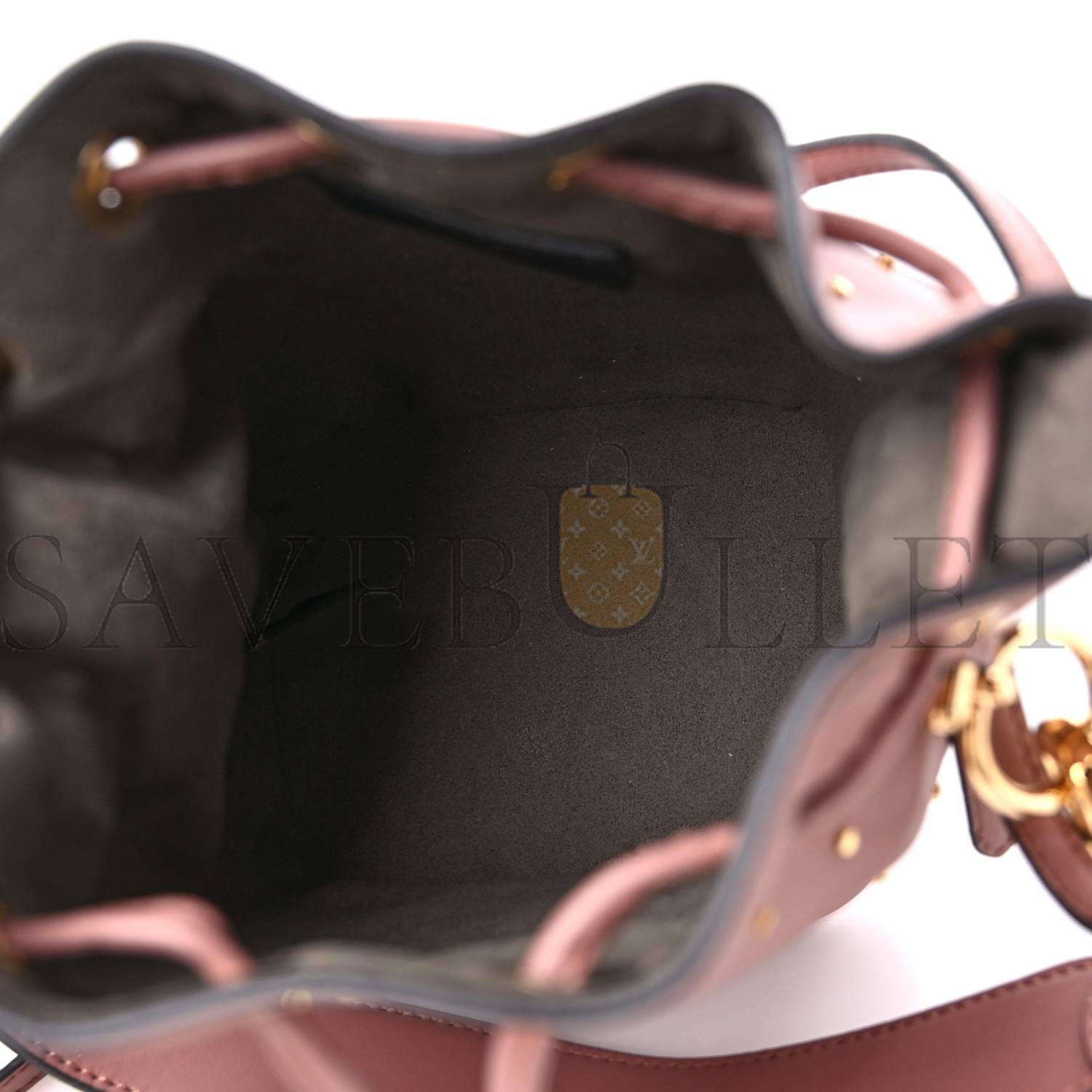 FENDI VITELLO LIBERTY F IS FENDI STUDDED MINI MON TRESOR BUCKET BAG ENGLISH ROSE (18*12*10cm) FENDI VITELLO LIBERTY F IS FENDI STUDDED MINI MON TRESOR BUCKET BAG ENGLISH ROSE (18*12*10cm)